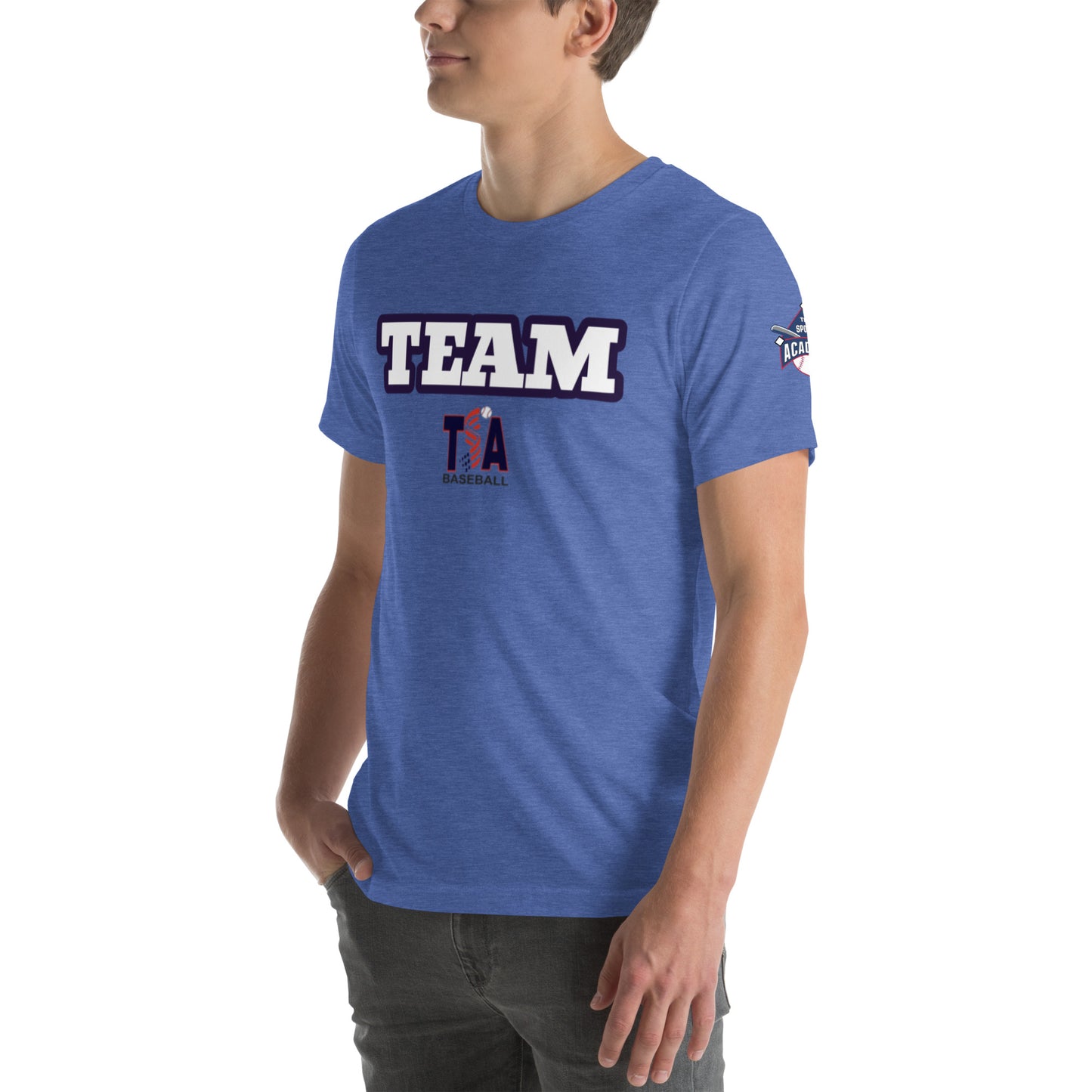 T.S.A. Baseball. "Team" Unisex t-shirt