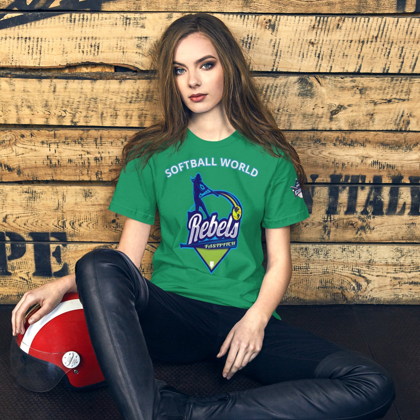 Softball World Lady Rebels. Unisex t-shirt