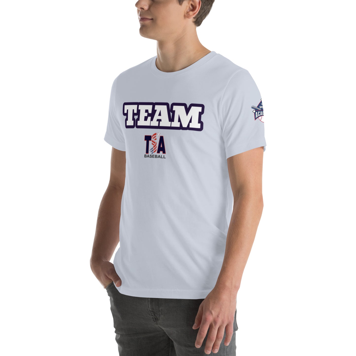 T.S.A. Baseball. "Team" Unisex t-shirt