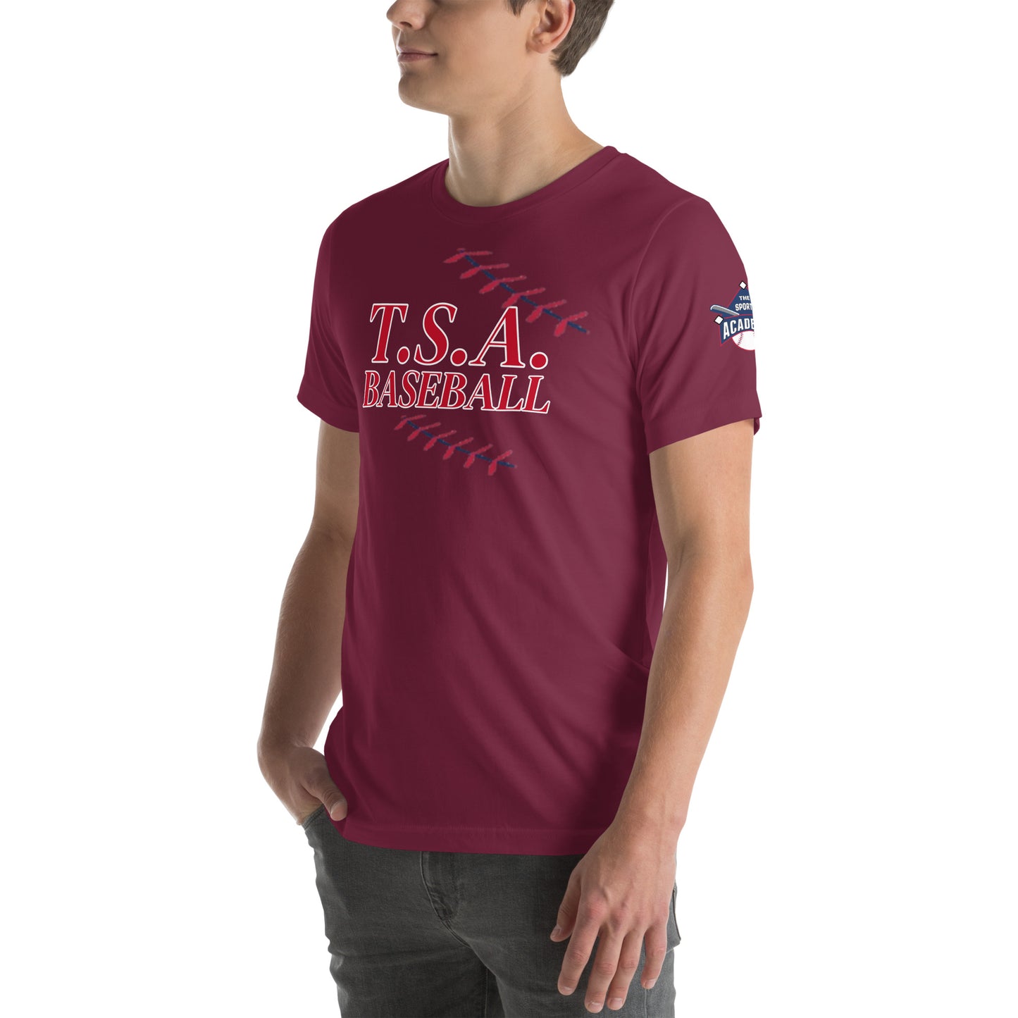 T.S.A. Baseball "With Seams" Unisex t-shirt