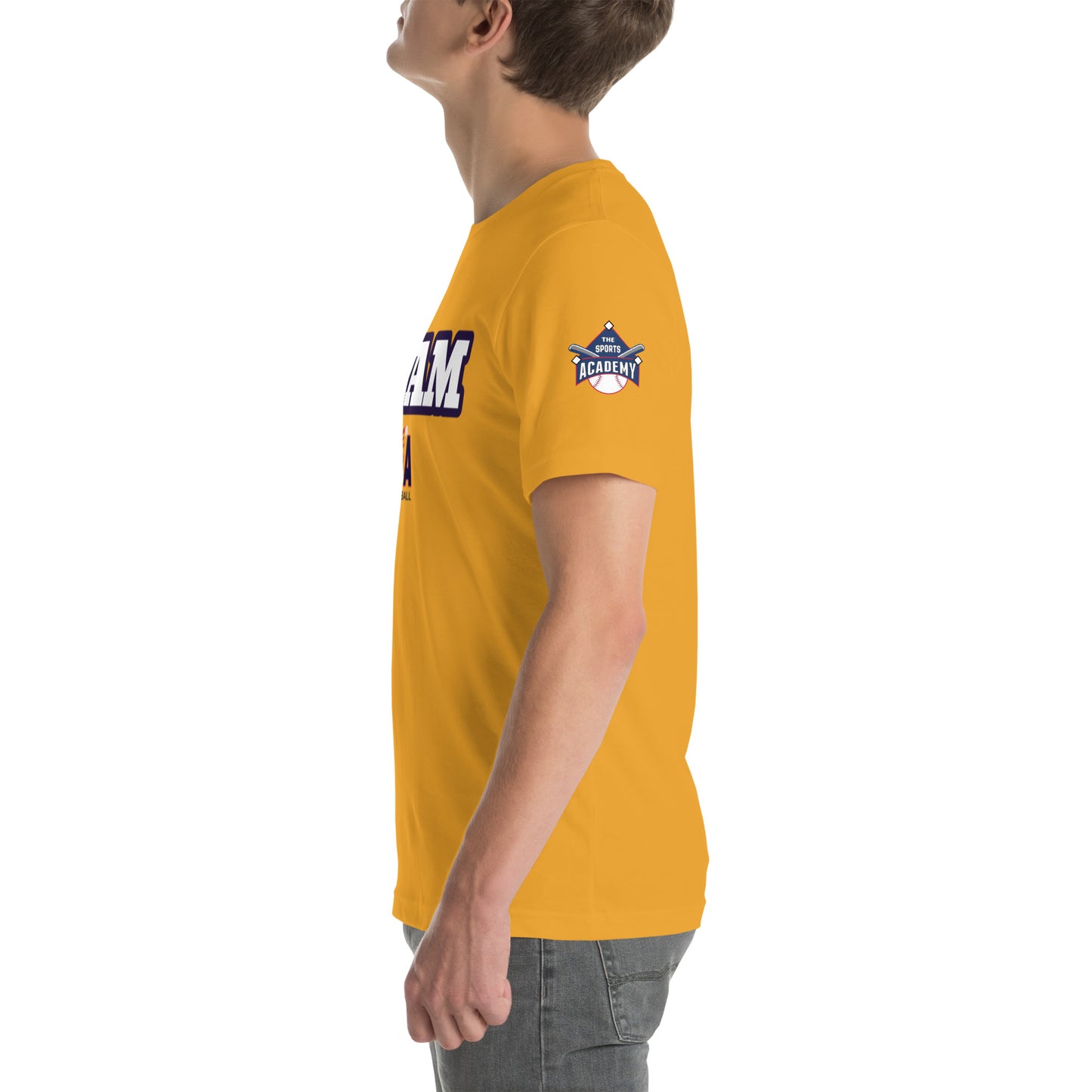 T.S.A. Baseball. "Team" Unisex t-shirt