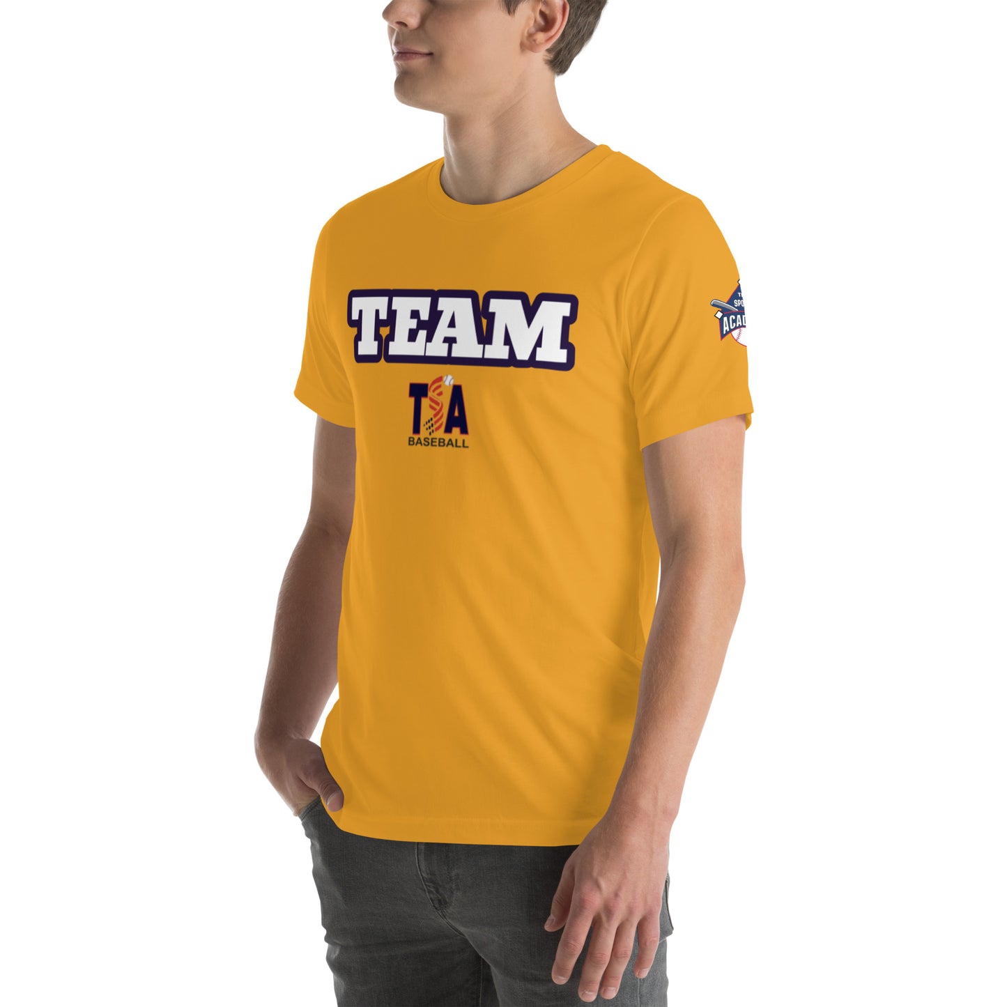 T.S.A. Baseball. "Team" Unisex t-shirt