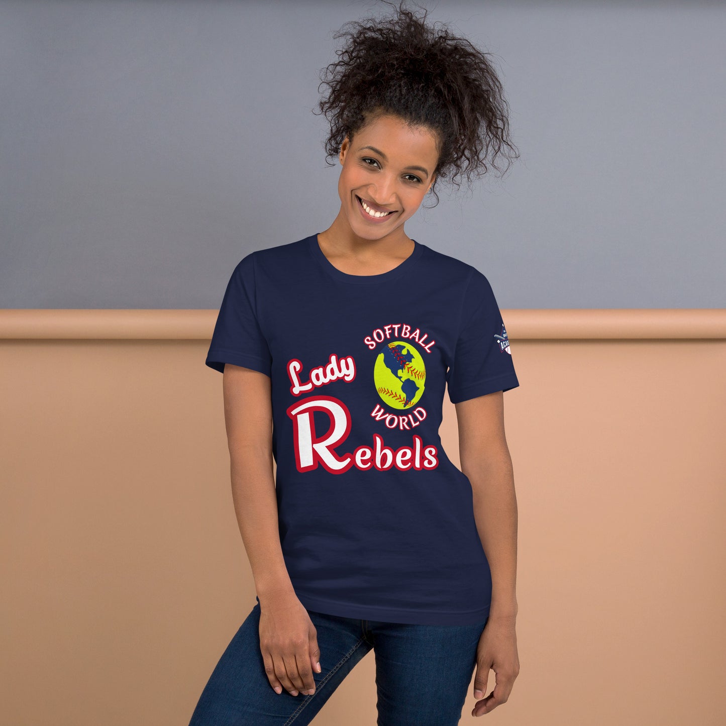 Softball World Lady Rebels 2024. Unisex t-shirt