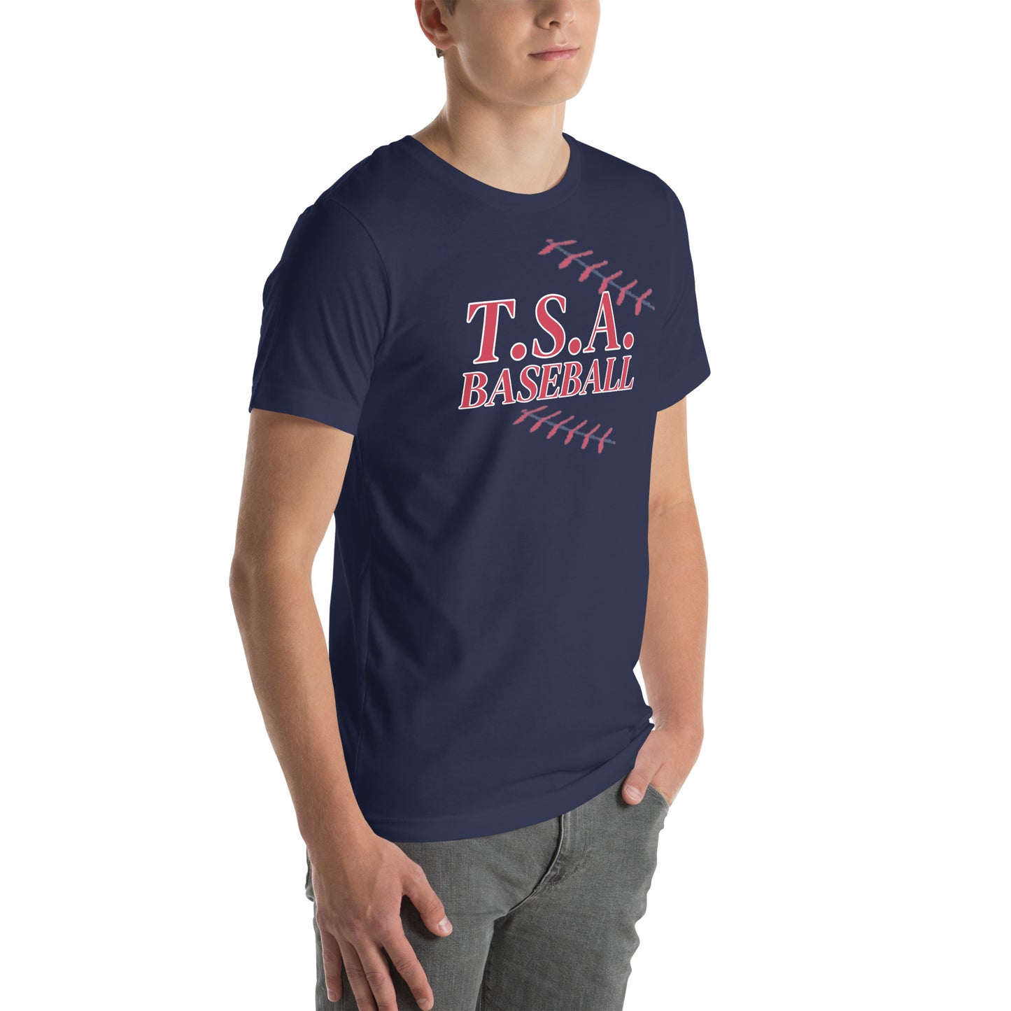 T.S.A. Baseball "With Seams" Unisex t-shirt