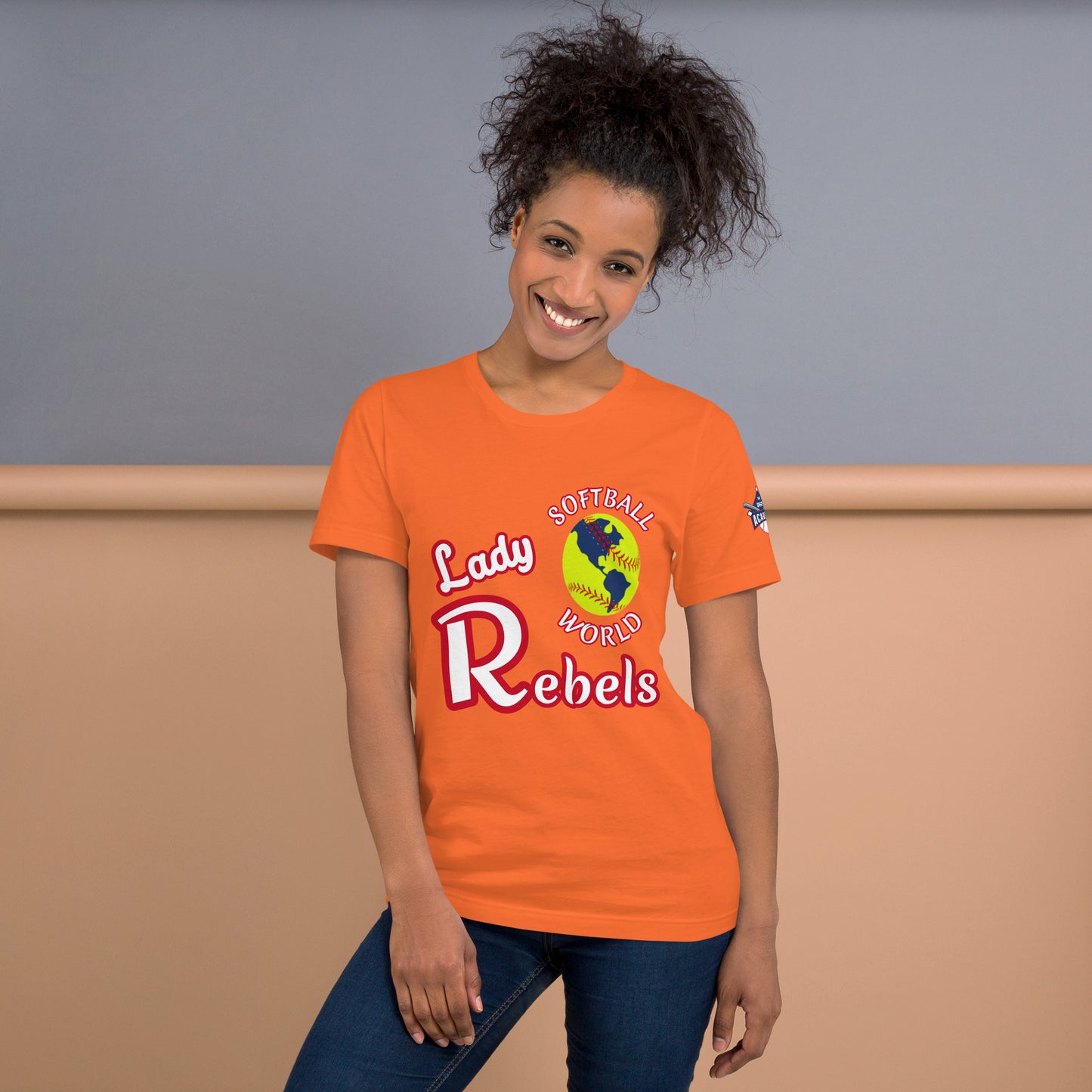 Softball World Lady Rebels 2024. Unisex t-shirt
