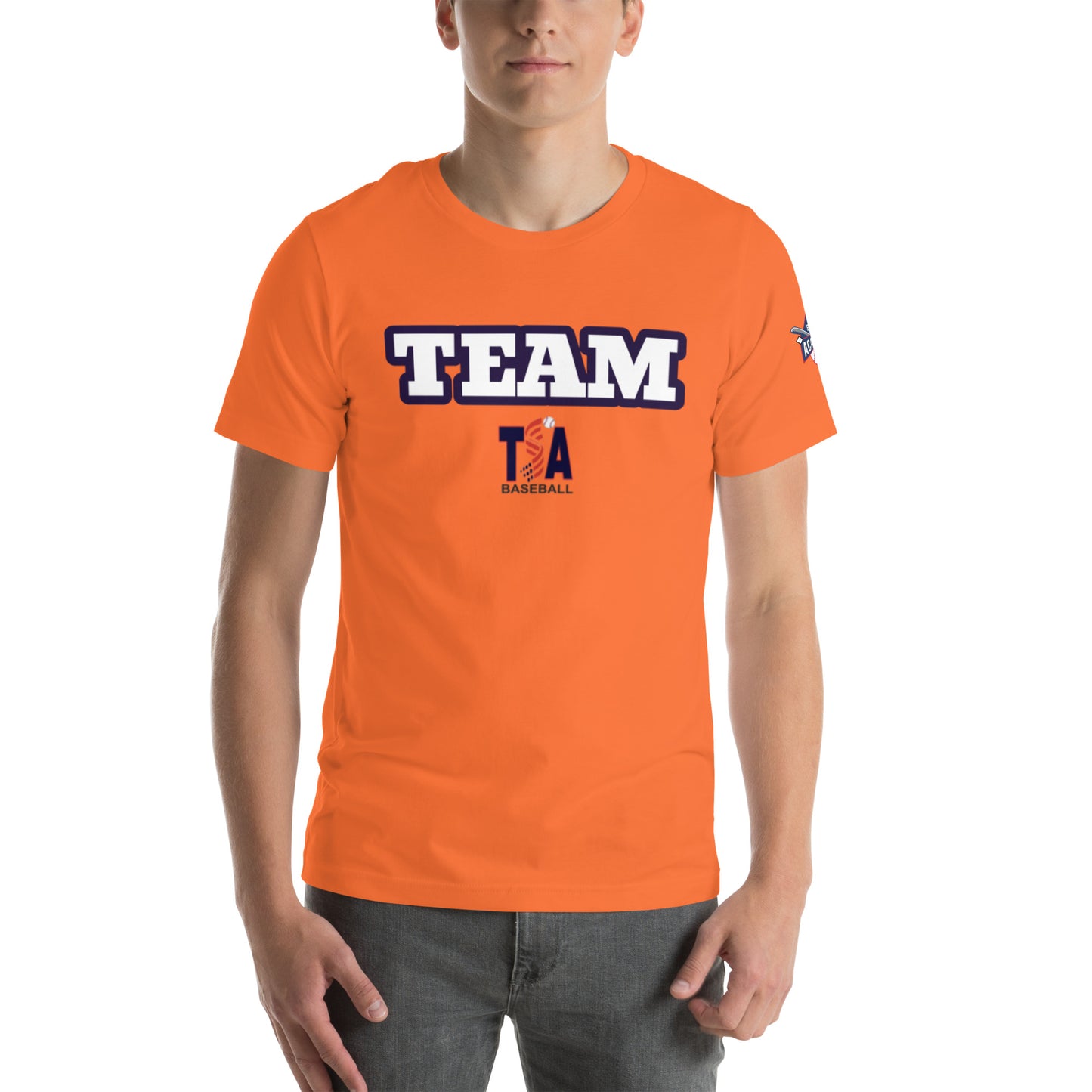T.S.A. Baseball. "Team" Unisex t-shirt