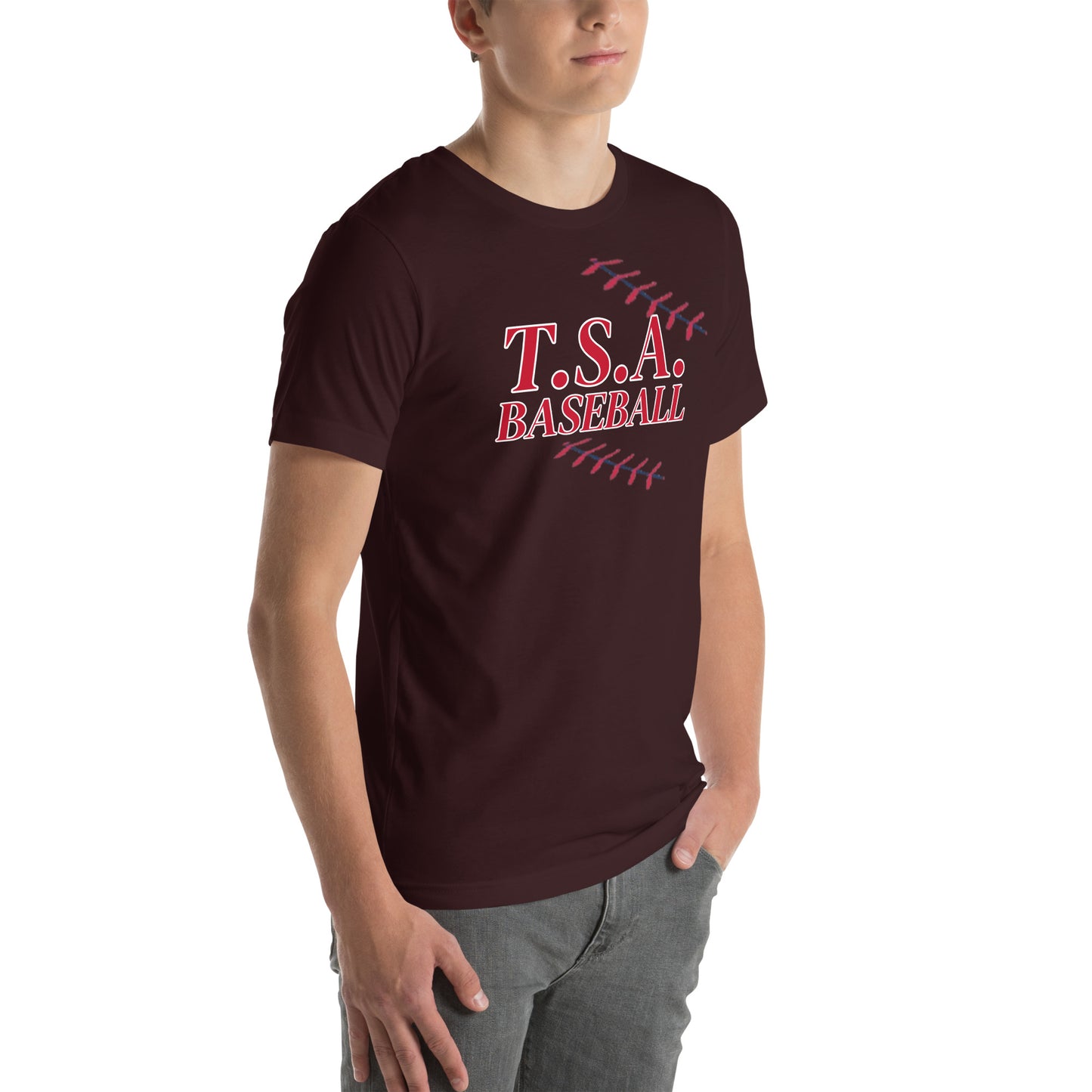 T.S.A. Baseball "With Seams" Unisex t-shirt