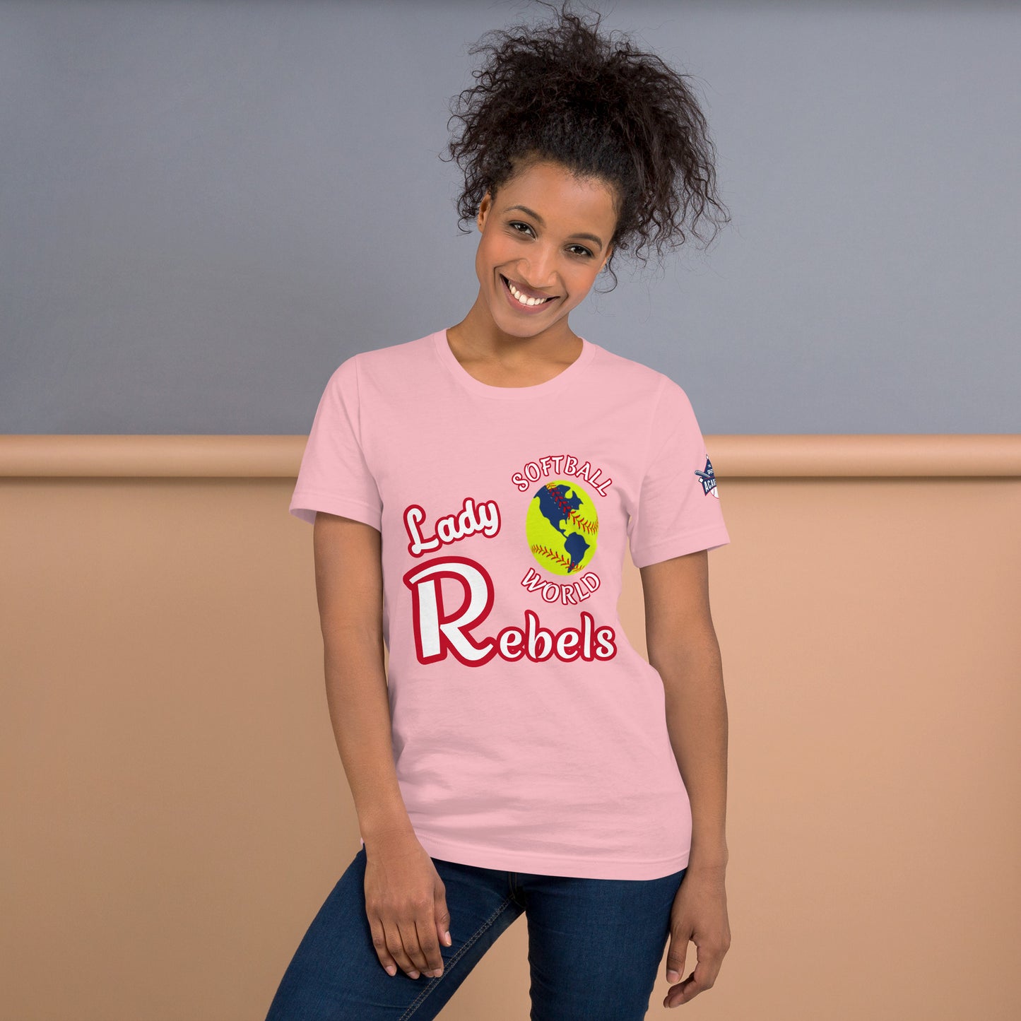 Softball World Lady Rebels 2024. Unisex t-shirt