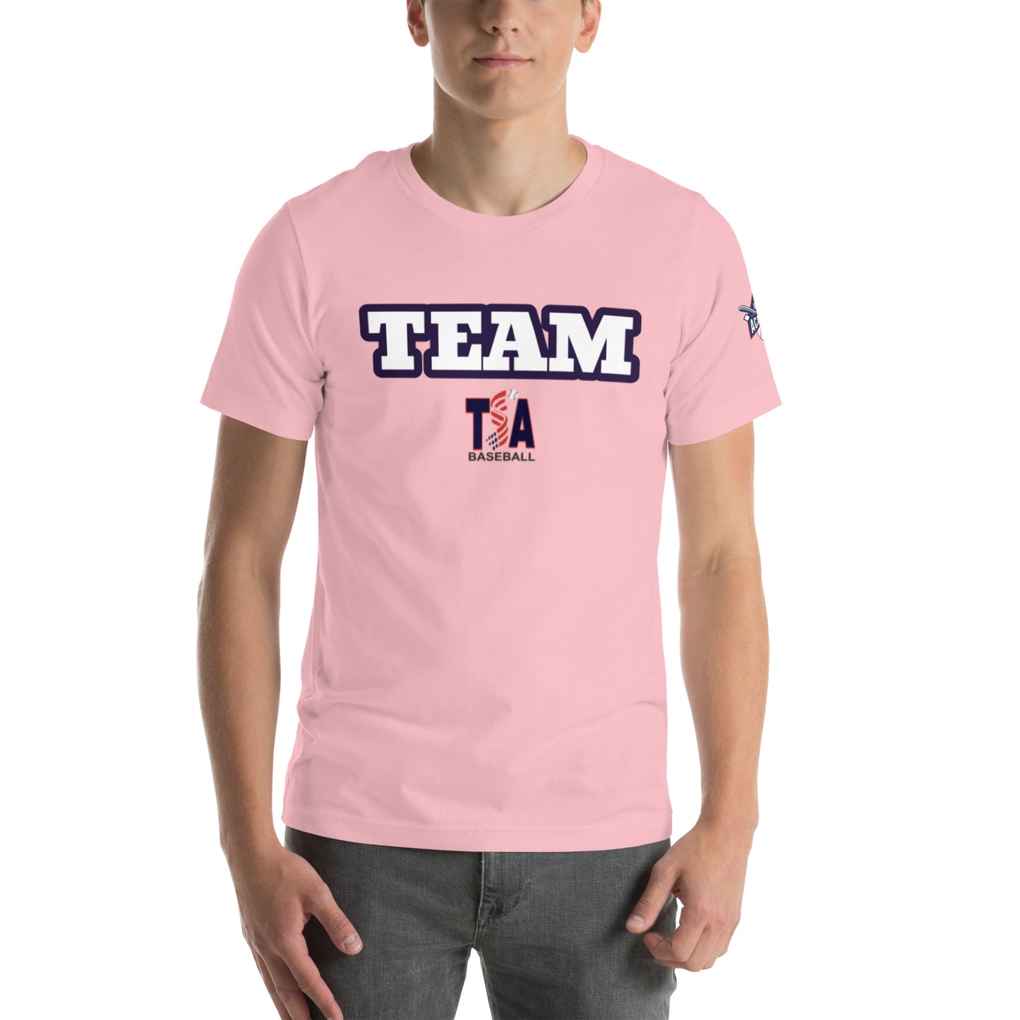 T.S.A. Baseball. "Team" Unisex t-shirt