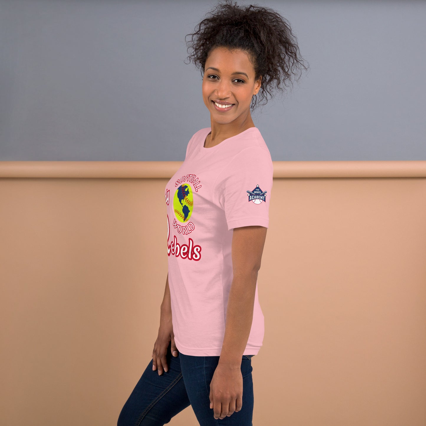 Softball World Lady Rebels 2024. Unisex t-shirt
