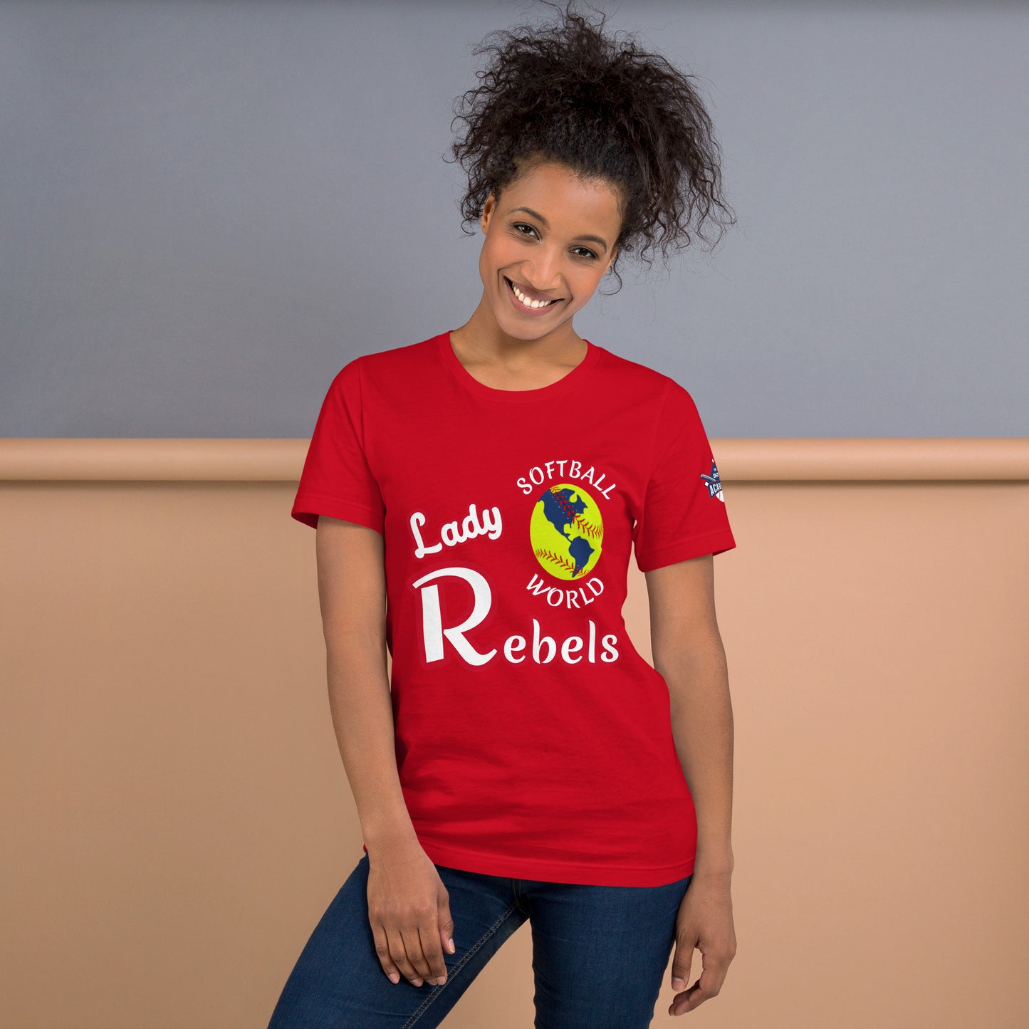 Softball World Lady Rebels 2024. Unisex t-shirt