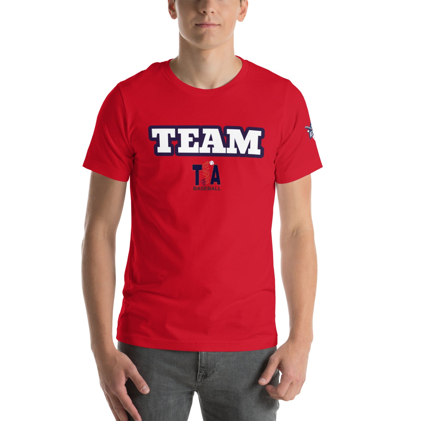 T.S.A. Baseball. "Team" Unisex t-shirt