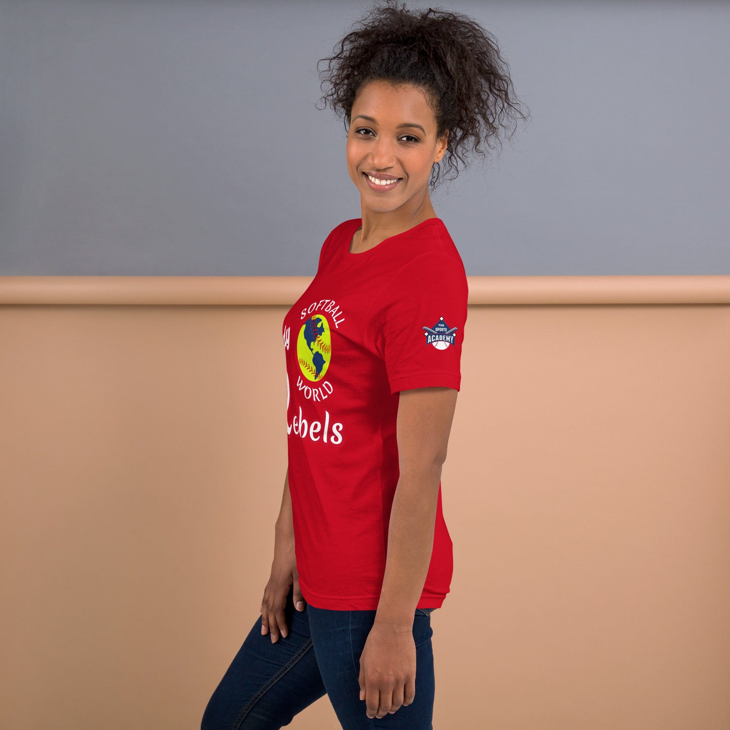 Softball World Lady Rebels 2024. Unisex t-shirt