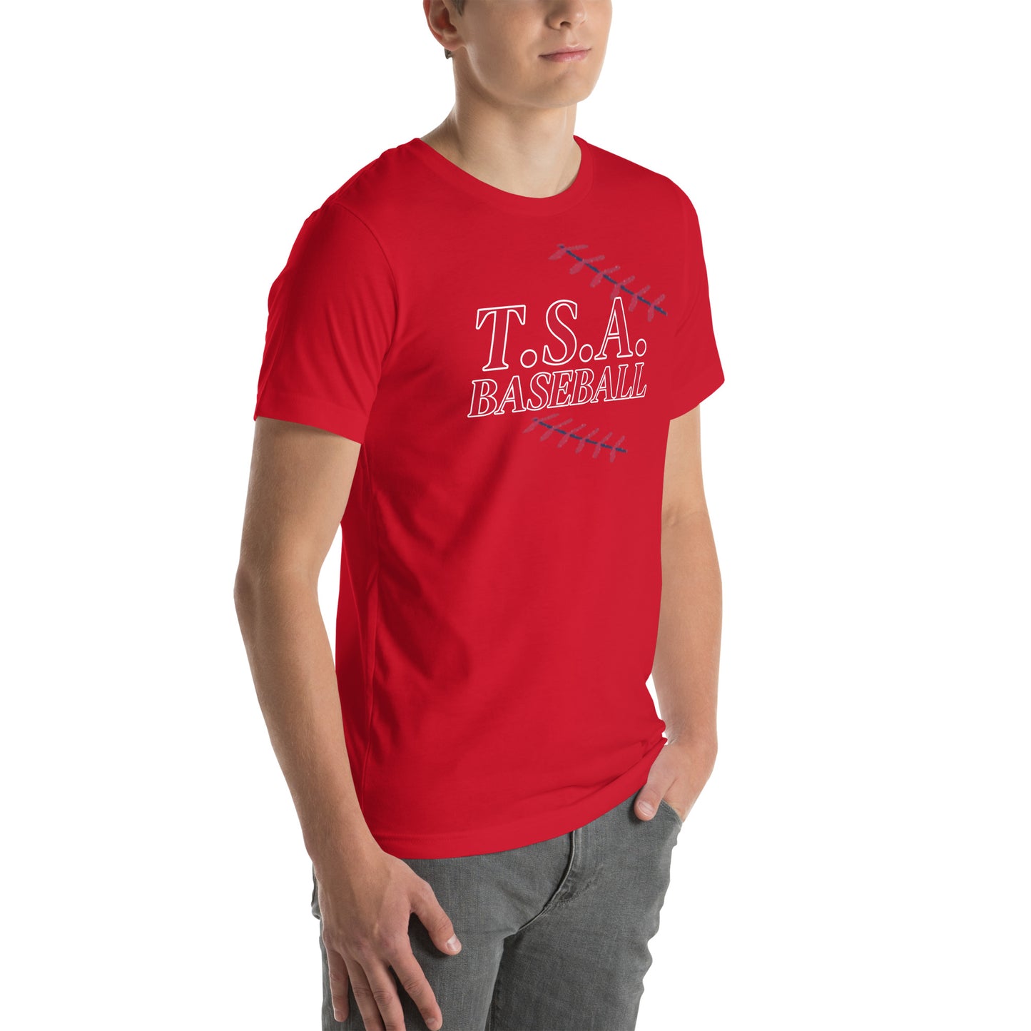 T.S.A. Baseball "With Seams" Unisex t-shirt