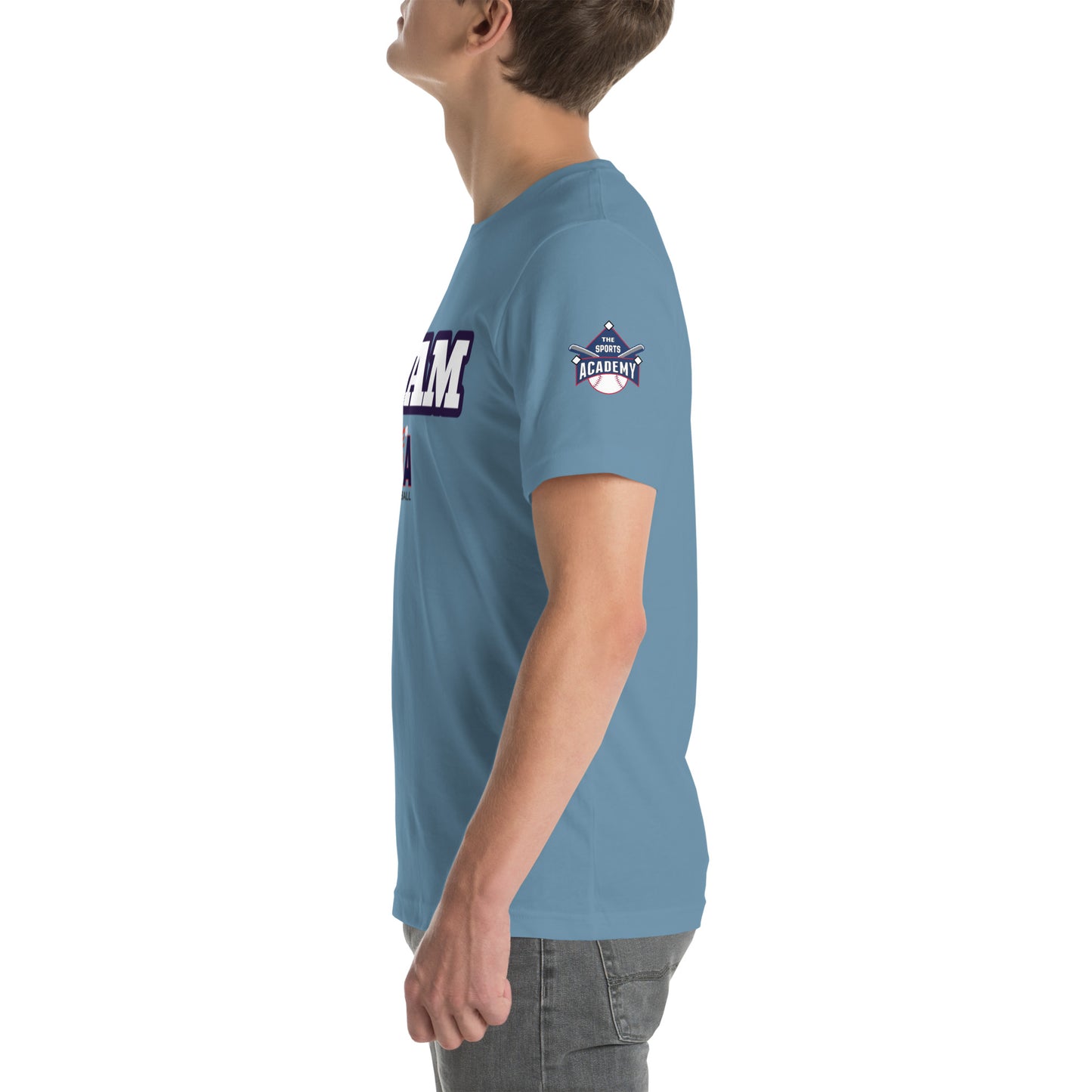 T.S.A. Baseball. "Team" Unisex t-shirt