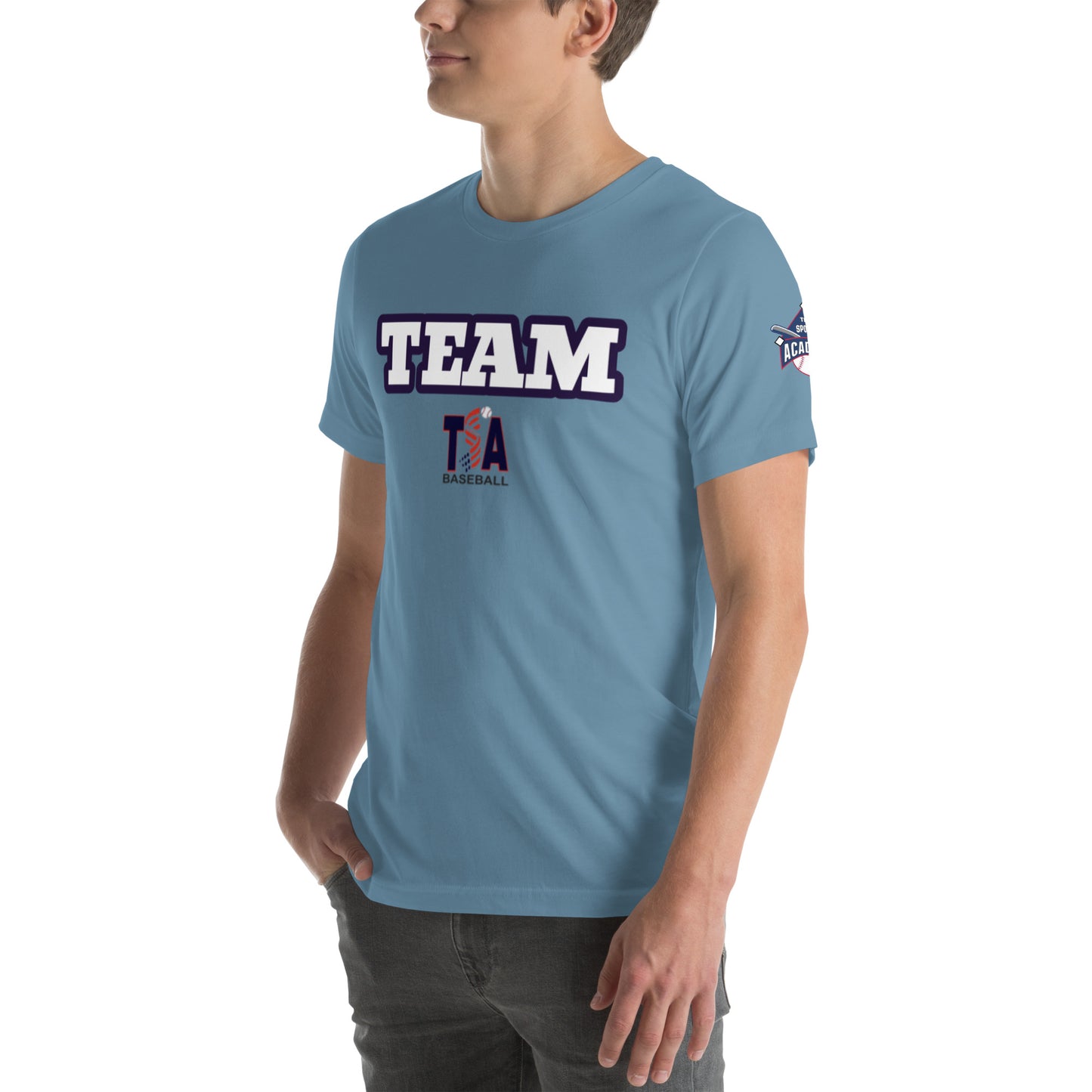 T.S.A. Baseball. "Team" Unisex t-shirt