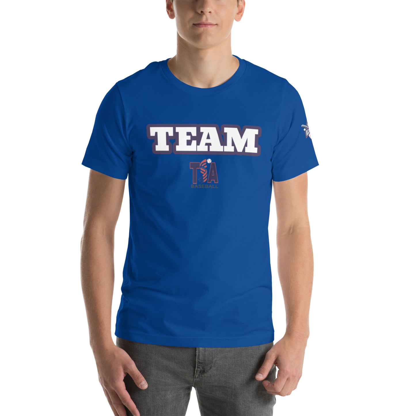 T.S.A. Baseball. "Team" Unisex t-shirt