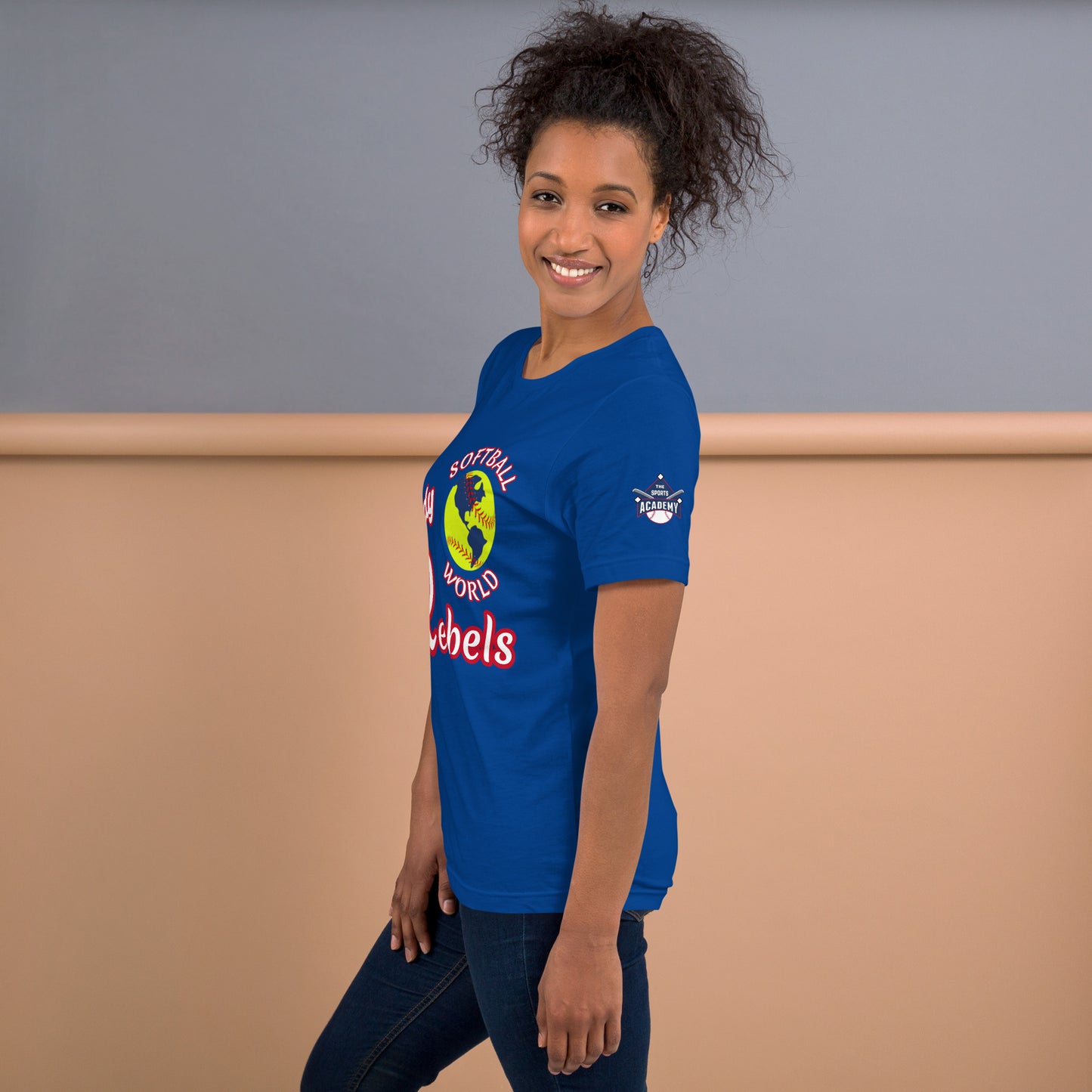 Softball World Lady Rebels 2024. Unisex t-shirt