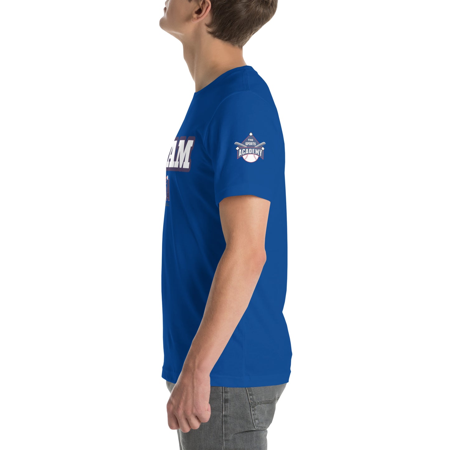 T.S.A. Baseball. "Team" Unisex t-shirt