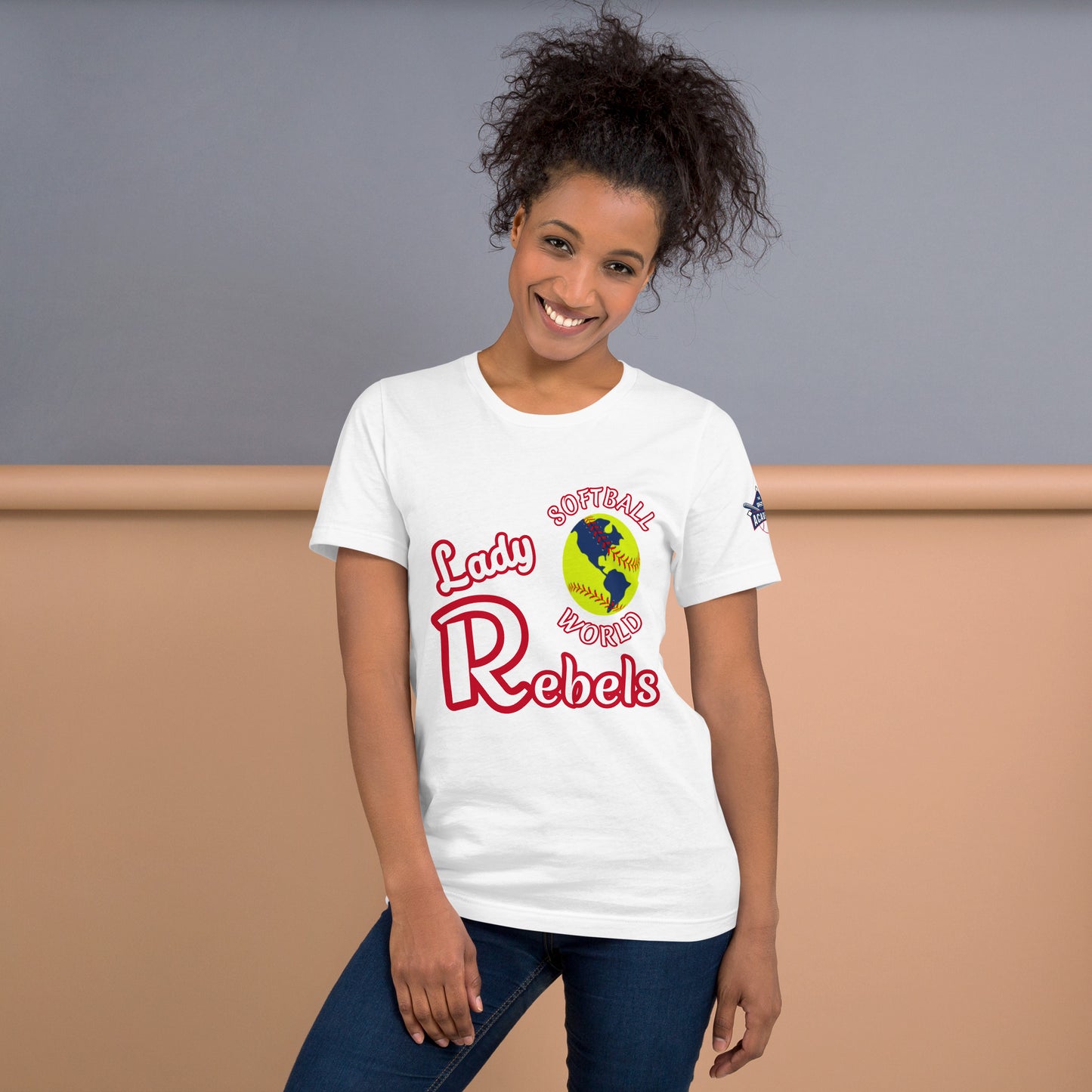 Softball World Lady Rebels 2024. Unisex t-shirt