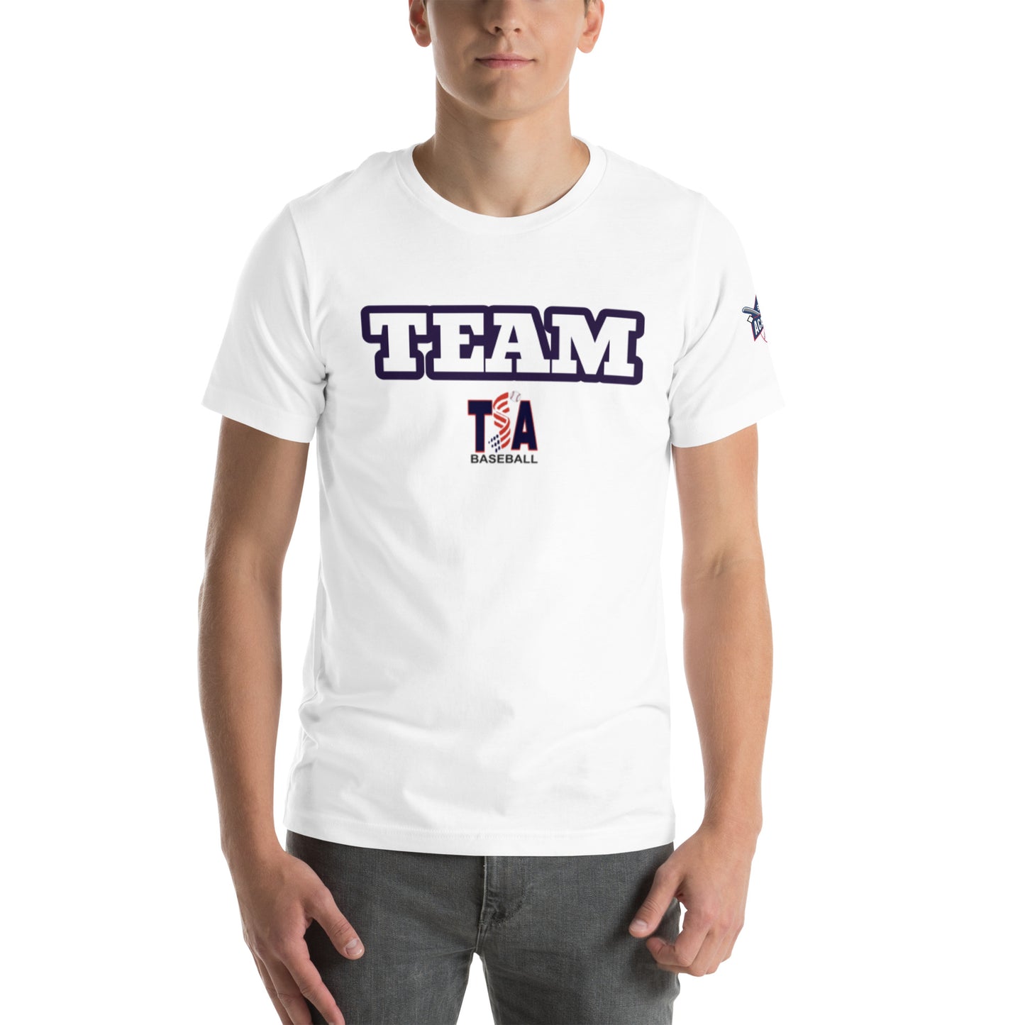 T.S.A. Baseball. "Team" Unisex t-shirt