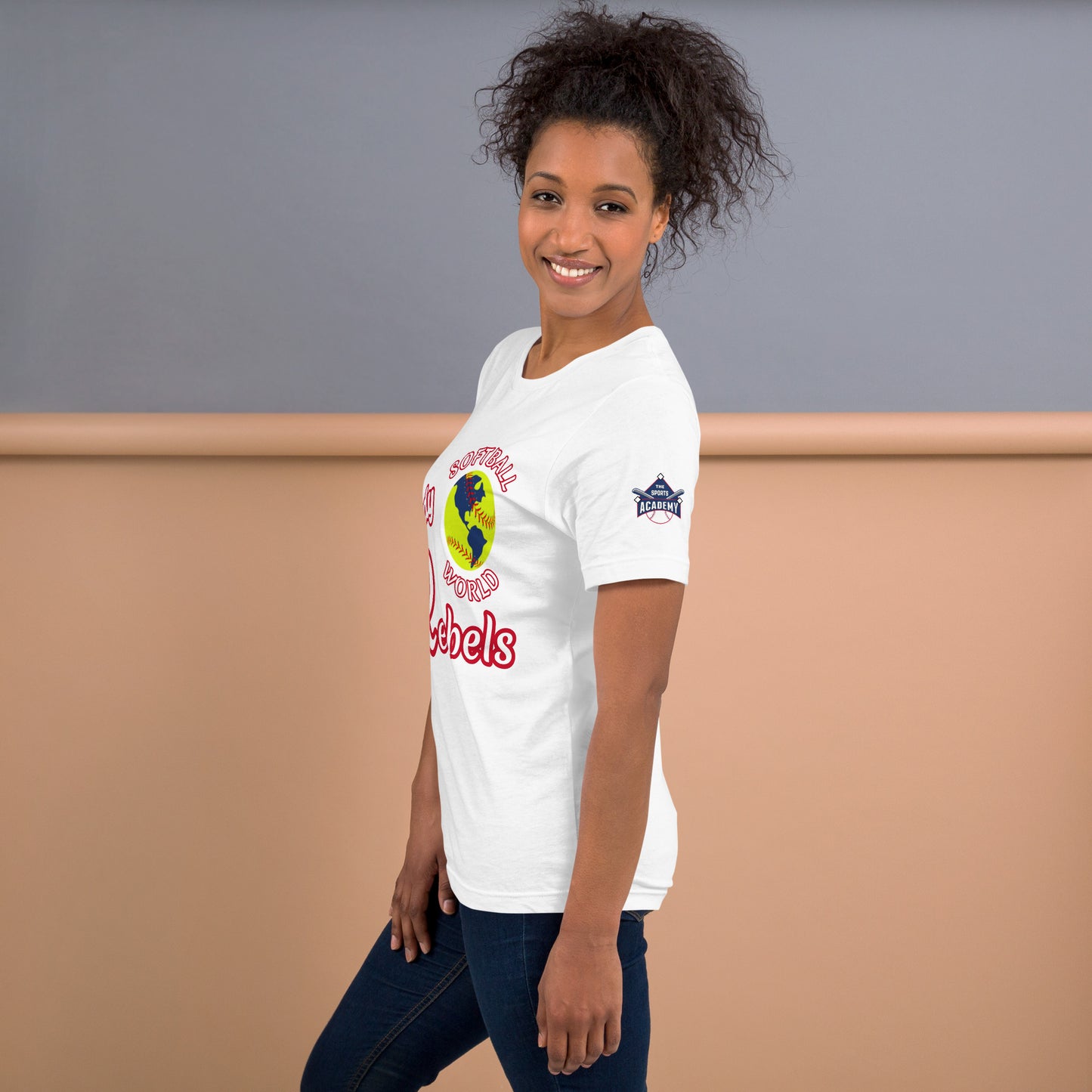Softball World Lady Rebels 2024. Unisex t-shirt