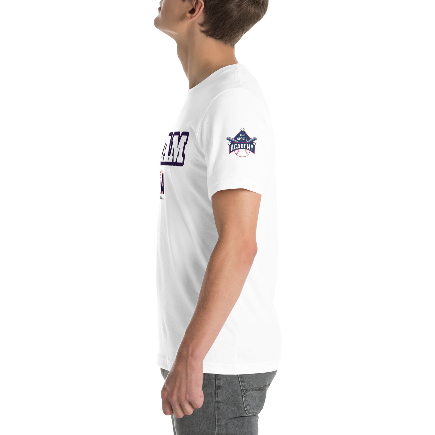 T.S.A. Baseball. "Team" Unisex t-shirt