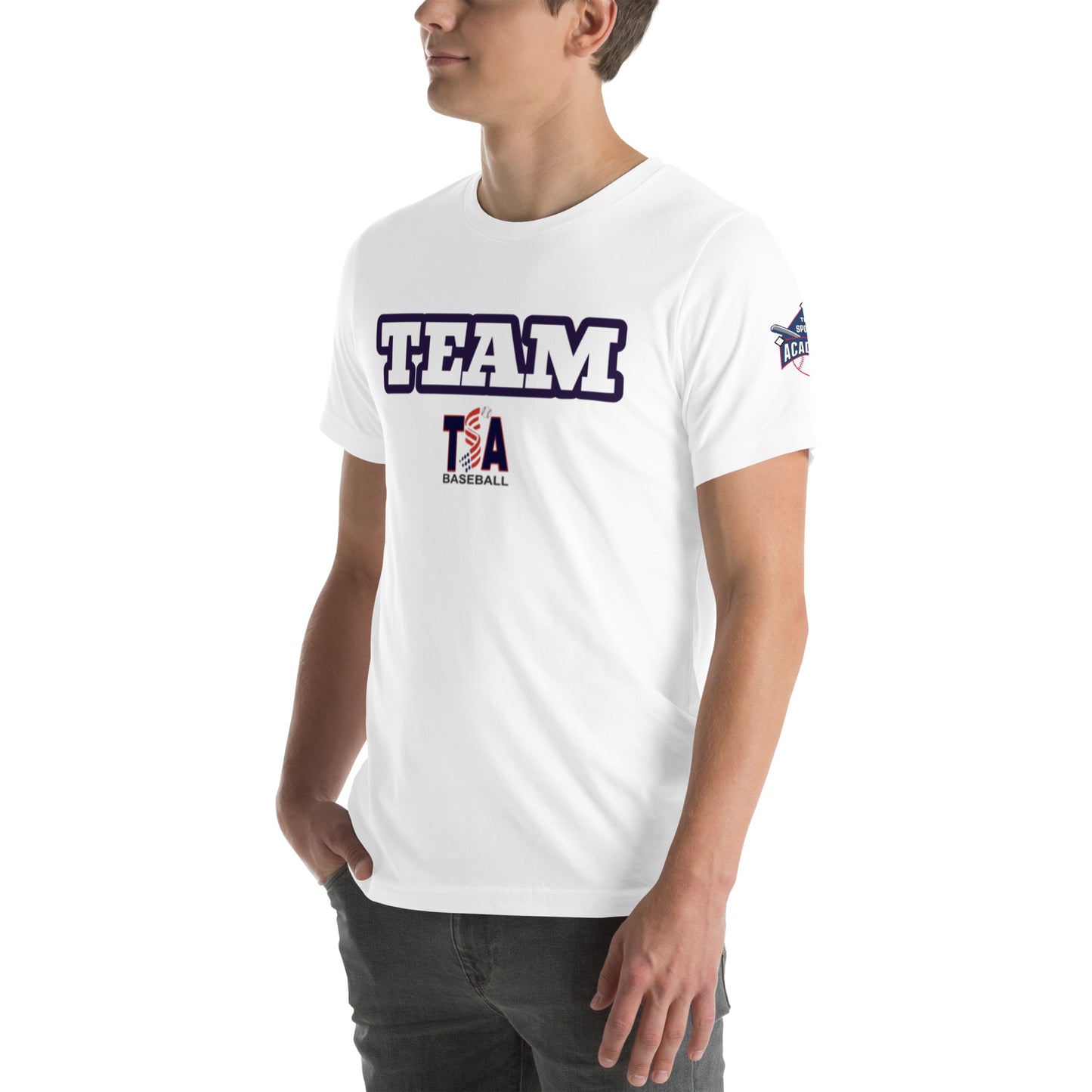 T.S.A. Baseball. "Team" Unisex t-shirt