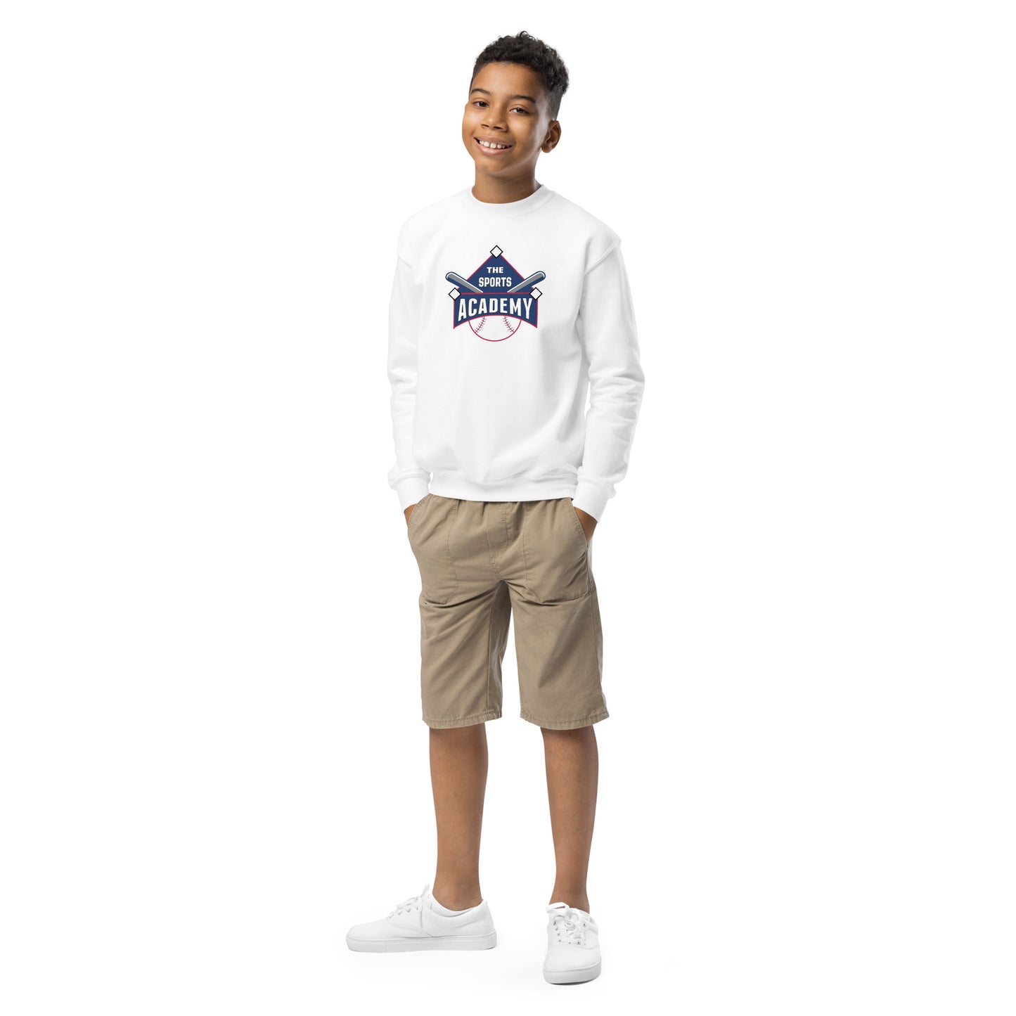 The Sports Academy Youth crewneck sweatshirt