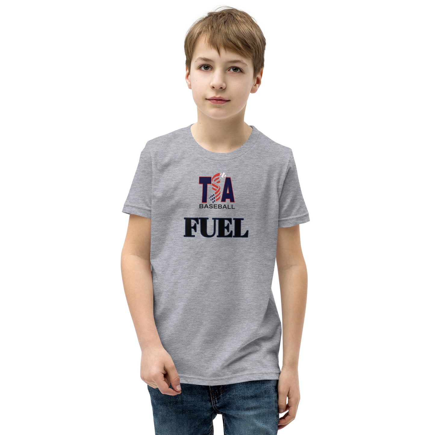 T.S.A. Baseball. "Fuel" Youth Short Sleeve T-Shirt