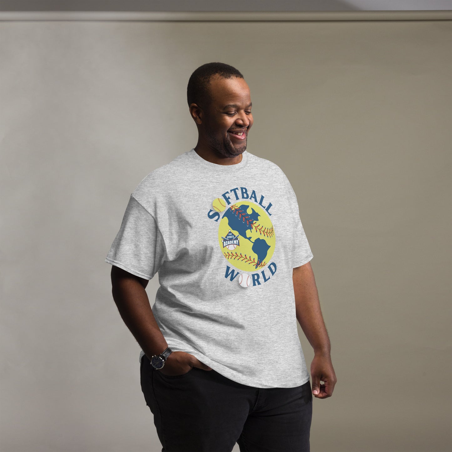 Softball World Men's classic tee