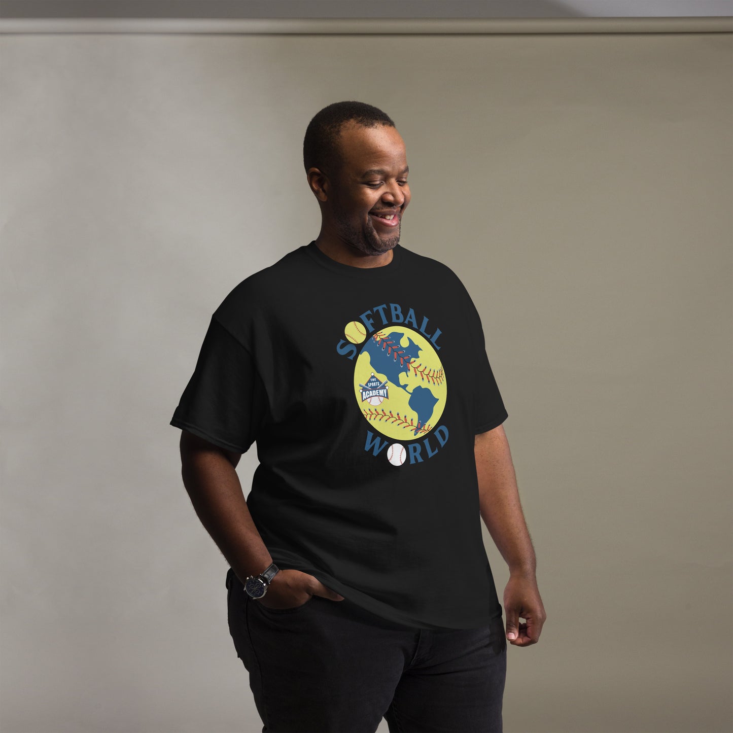 Softball World Men's classic tee