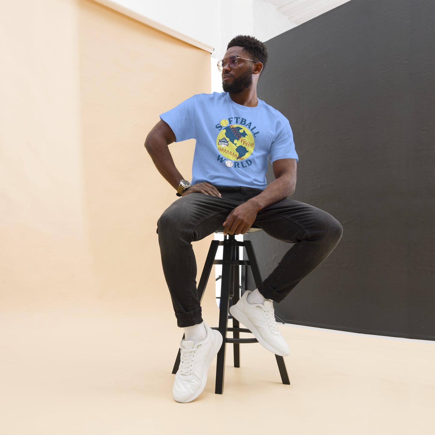 Softball World Men's classic tee