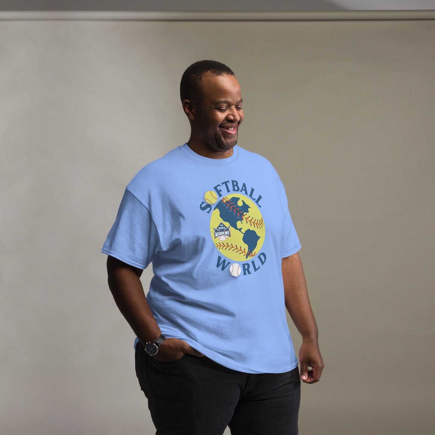 Softball World Men's classic tee