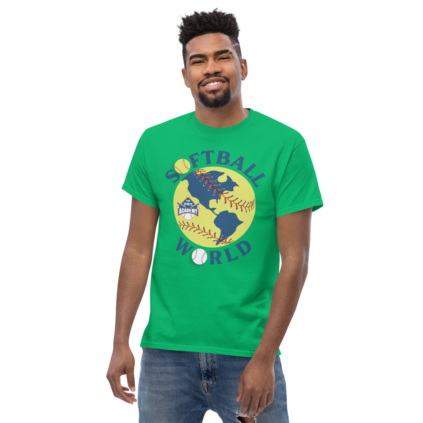 Softball World Men's classic tee