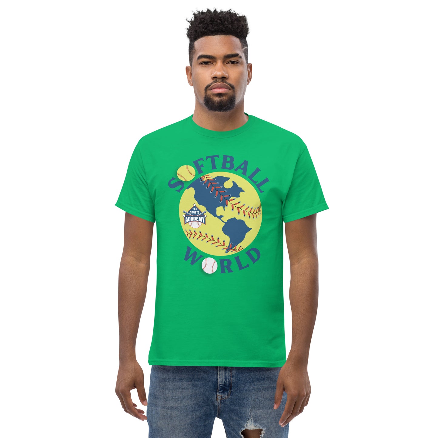 Softball World Men's classic tee