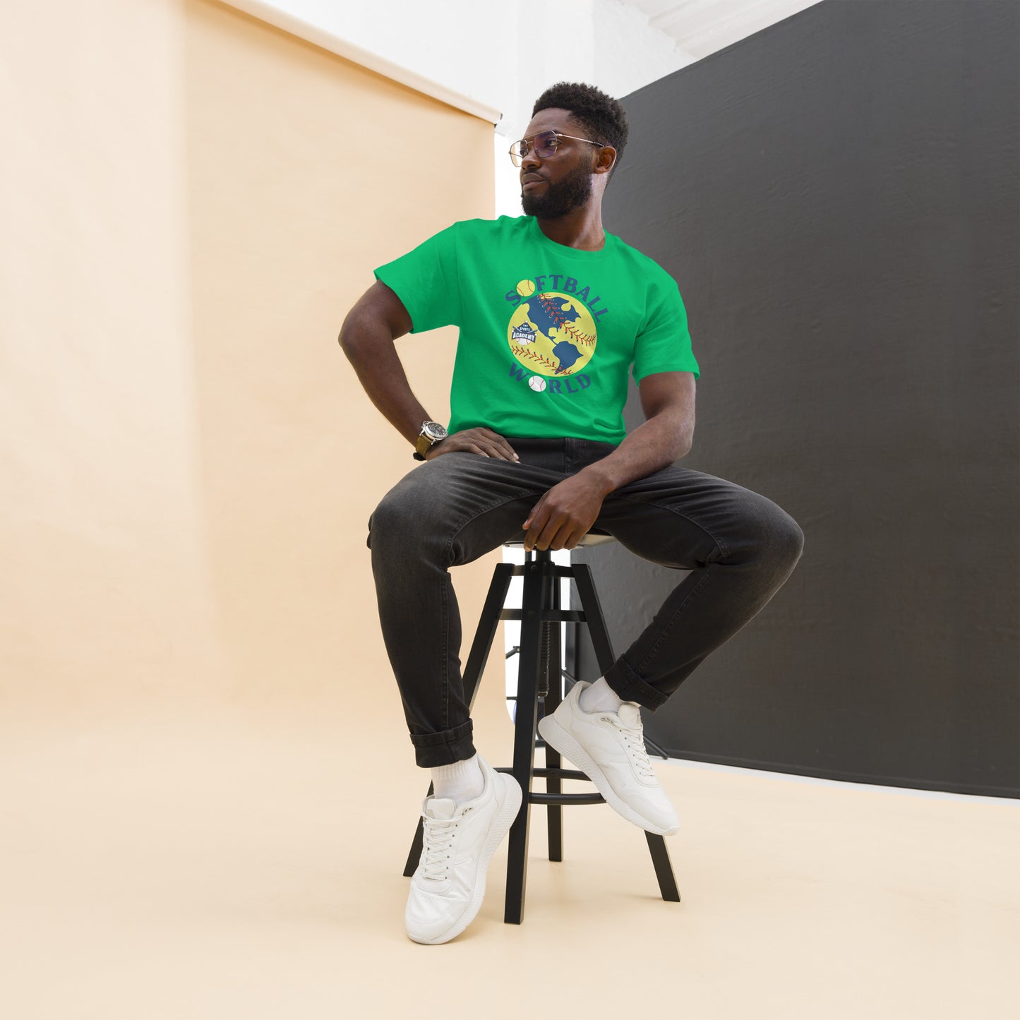 Softball World Men's classic tee