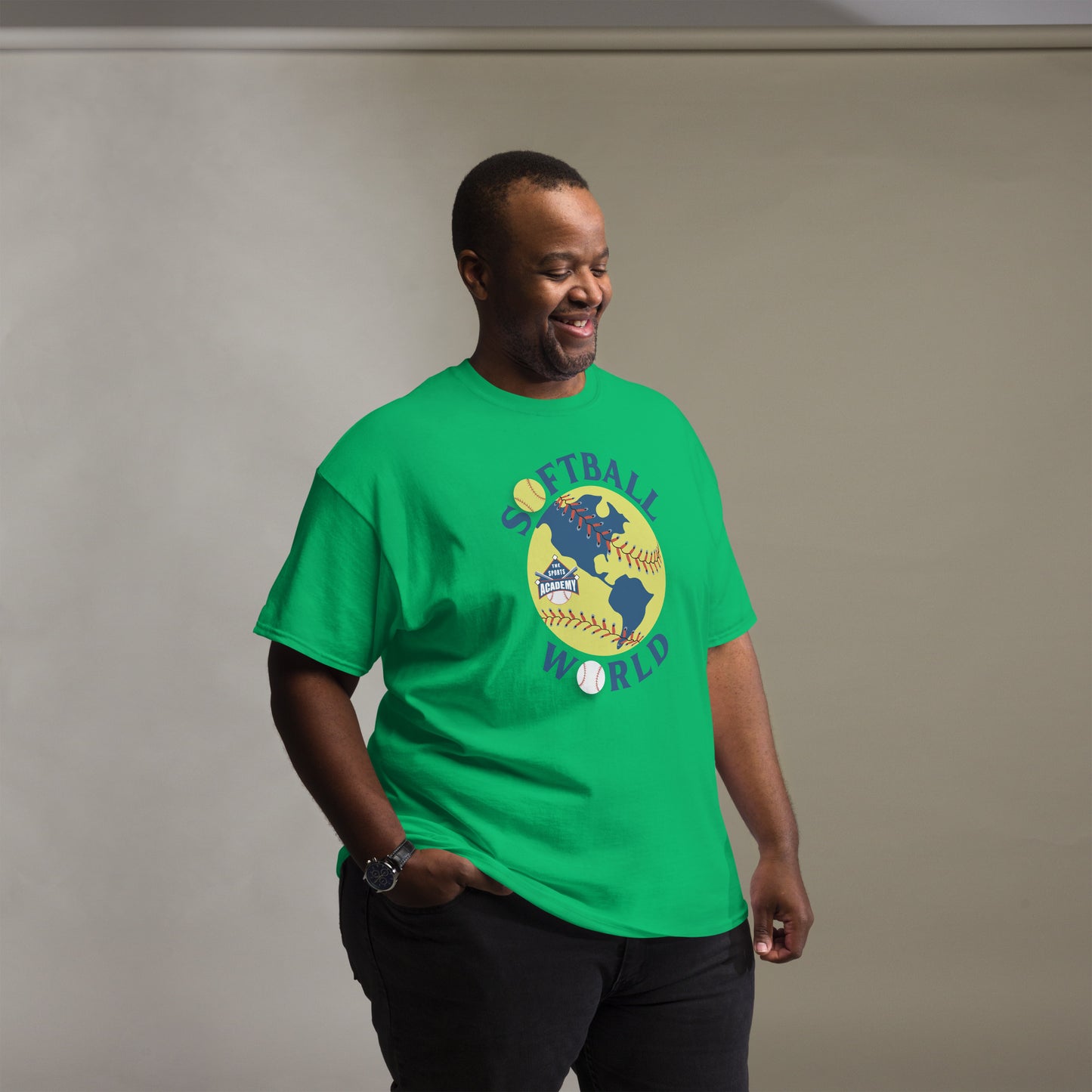 Softball World Men's classic tee