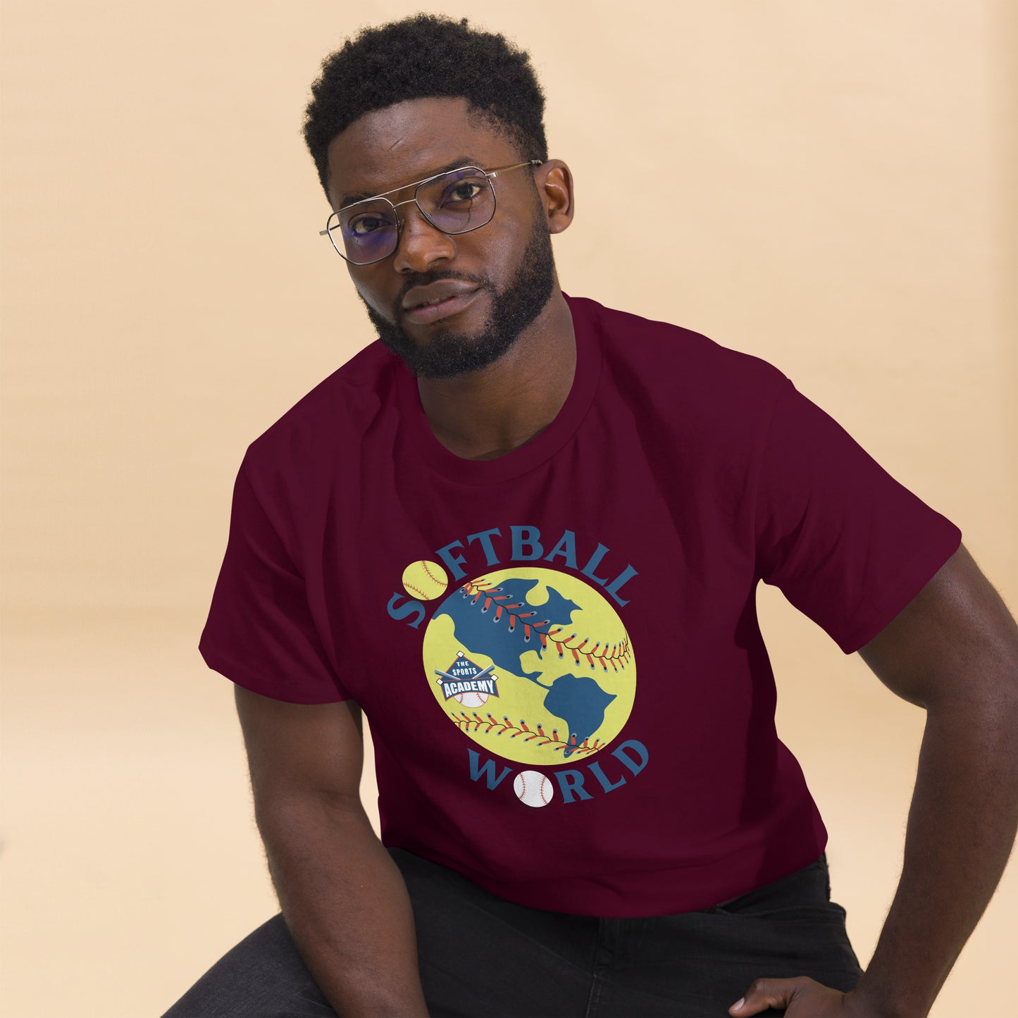 Softball World Men's classic tee