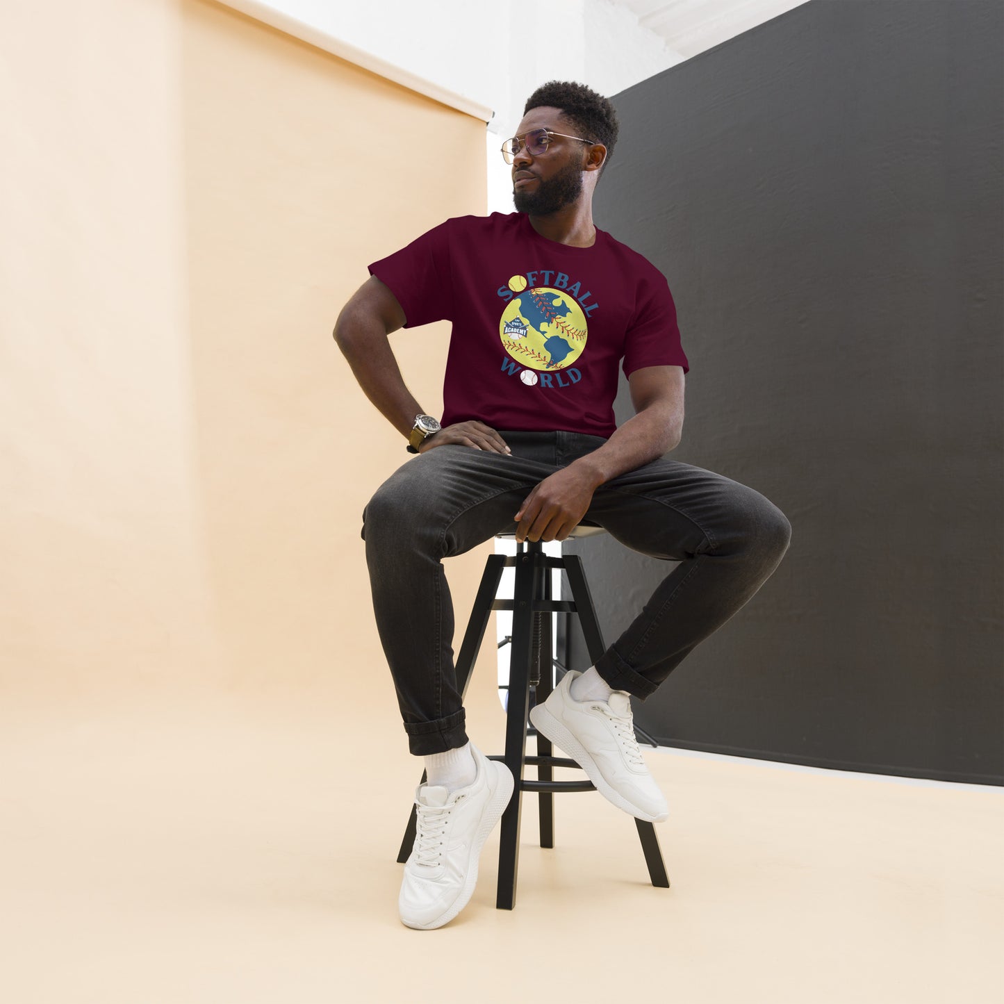 Softball World Men's classic tee