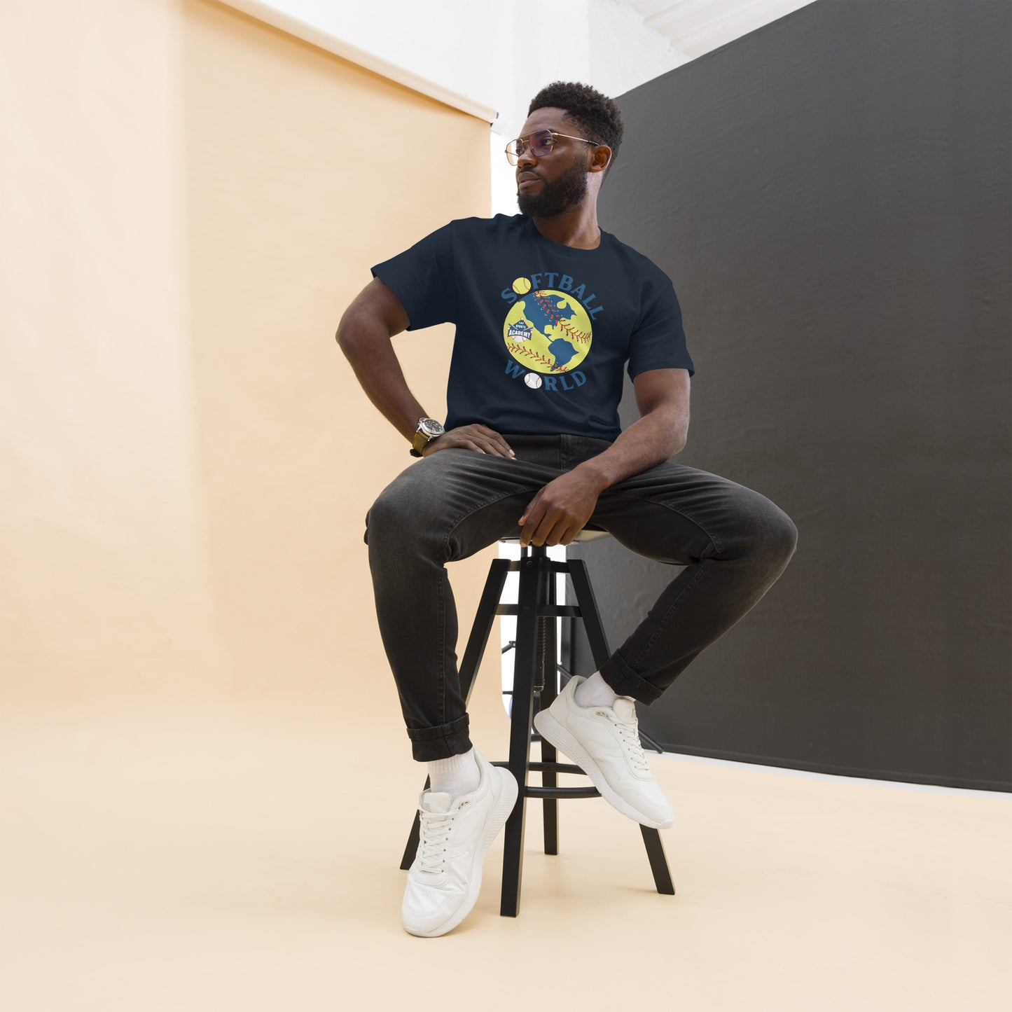 Softball World Men's classic tee