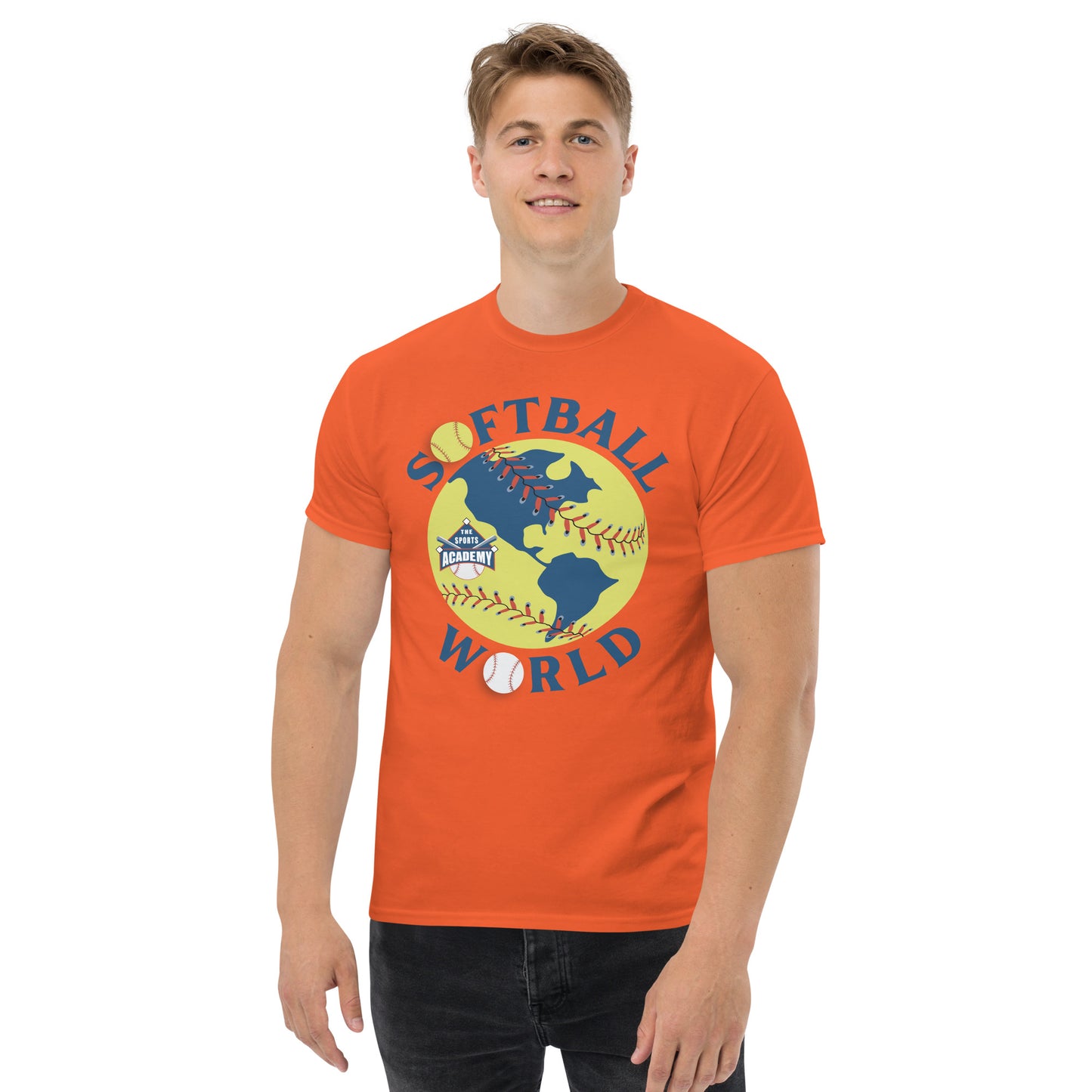 Softball World Men's classic tee