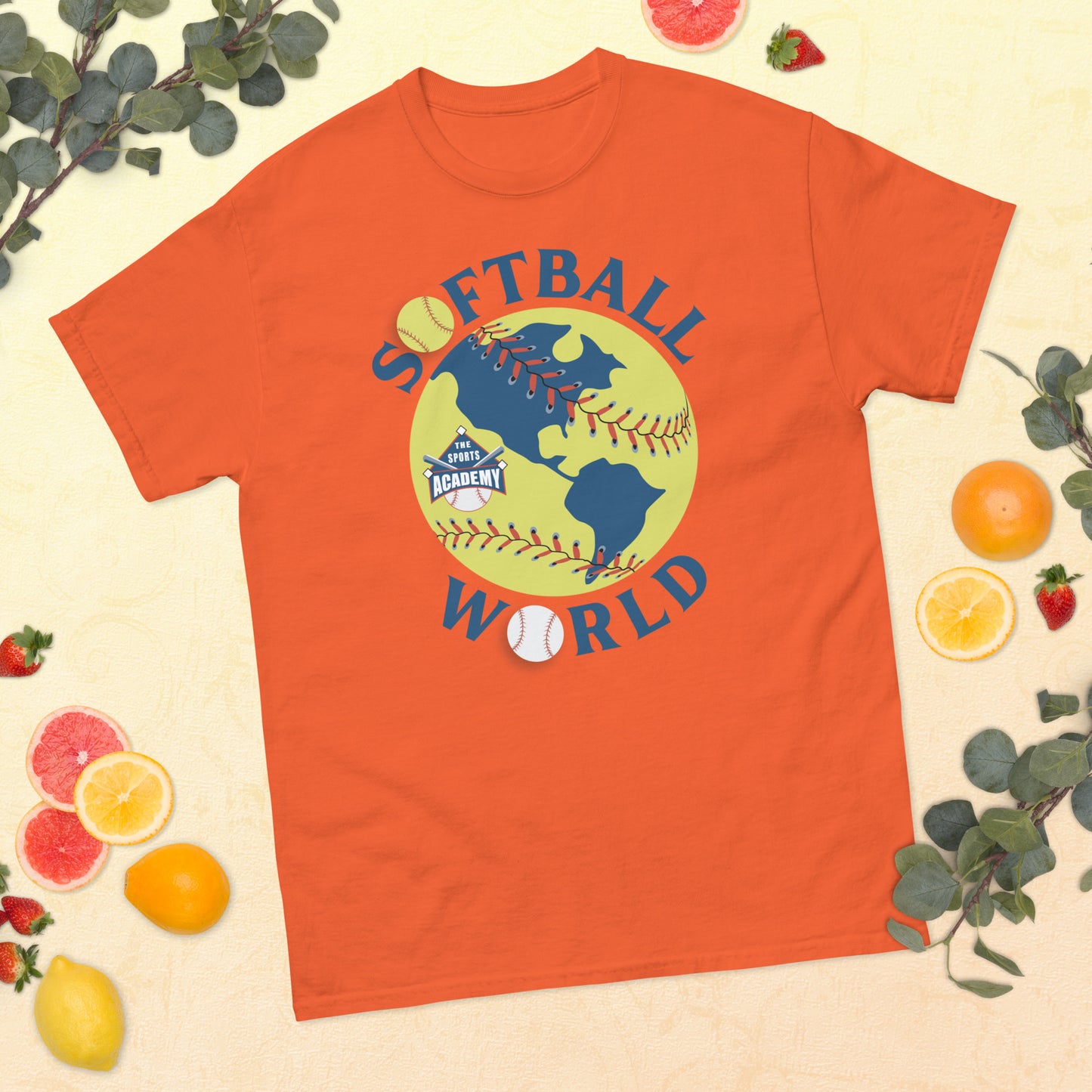 Softball World Men's classic tee