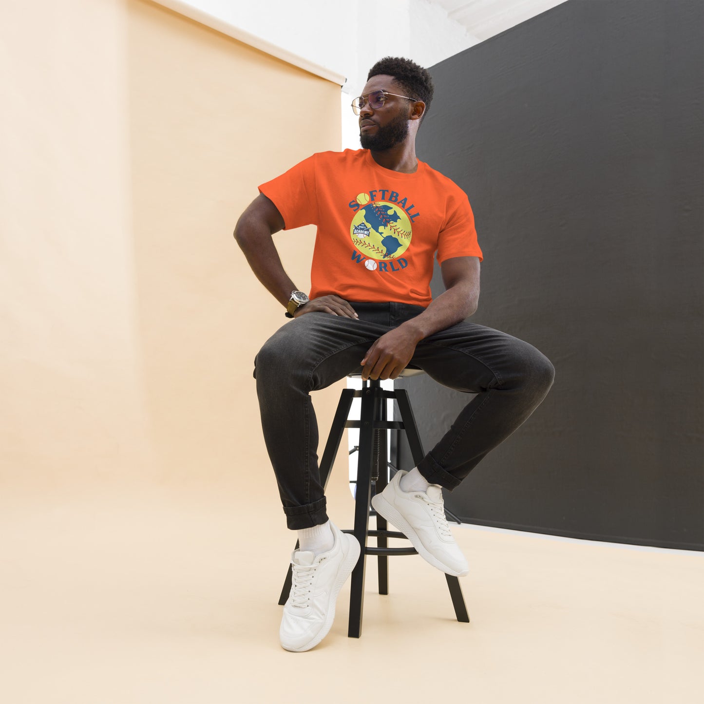 Softball World Men's classic tee