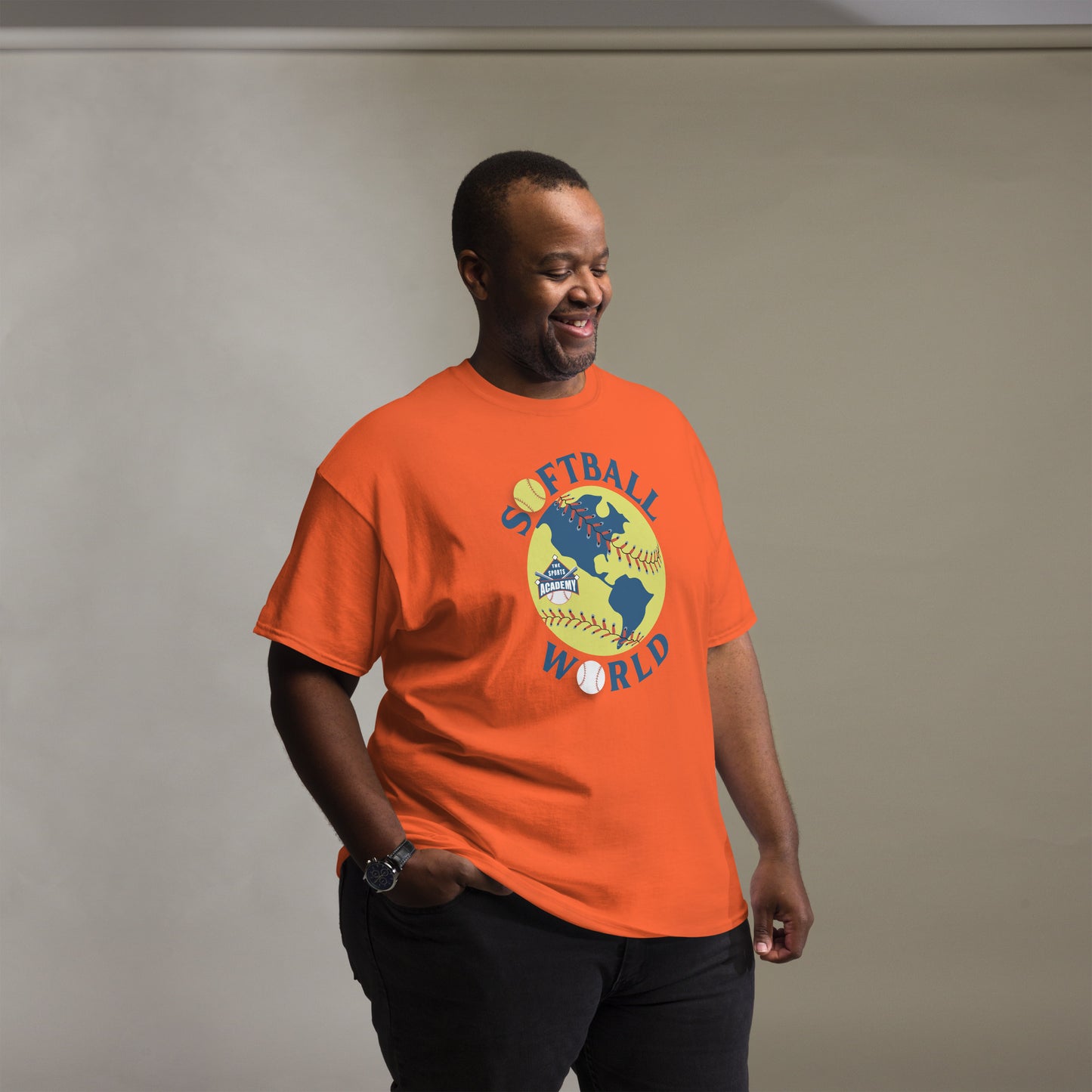 Softball World Men's classic tee