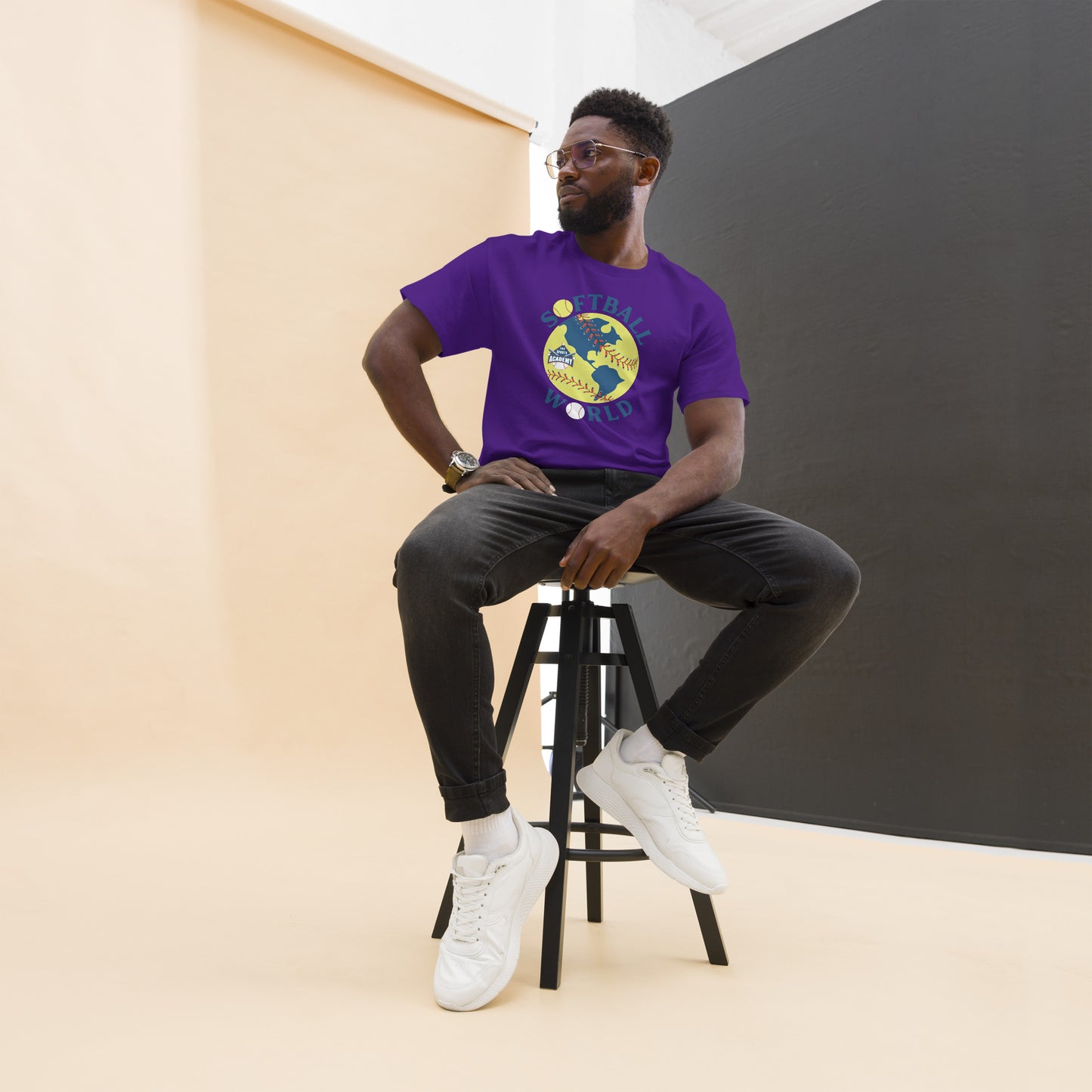 Softball World Men's classic tee