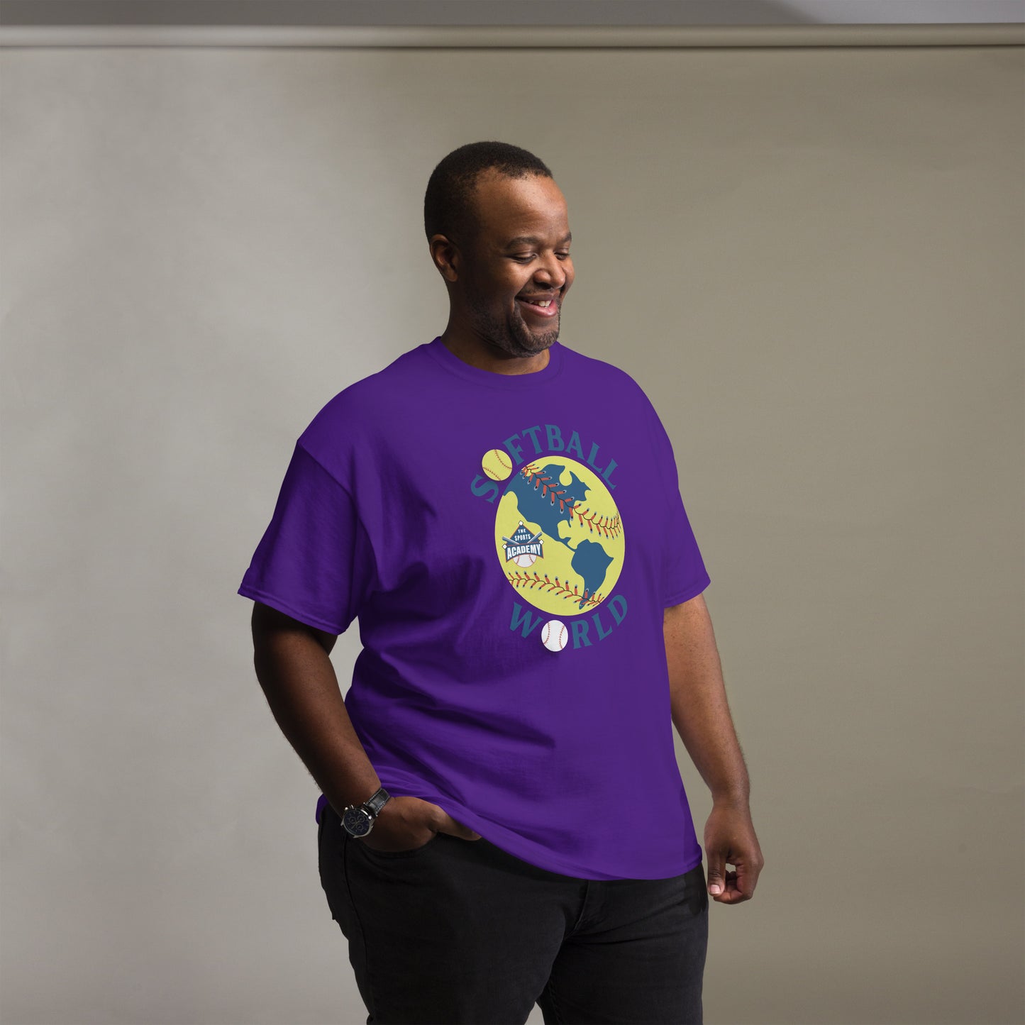 Softball World Men's classic tee
