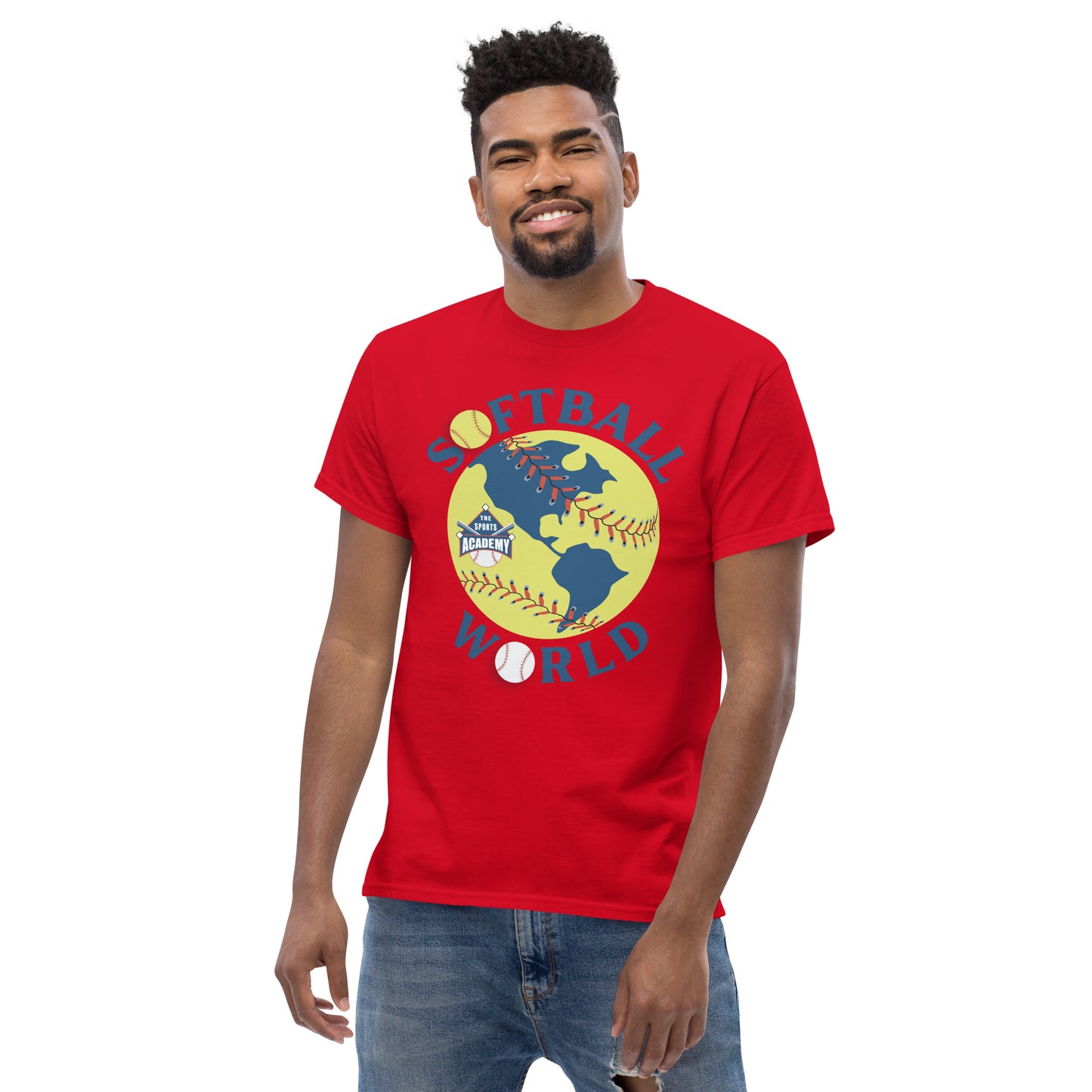 Softball World Men's classic tee