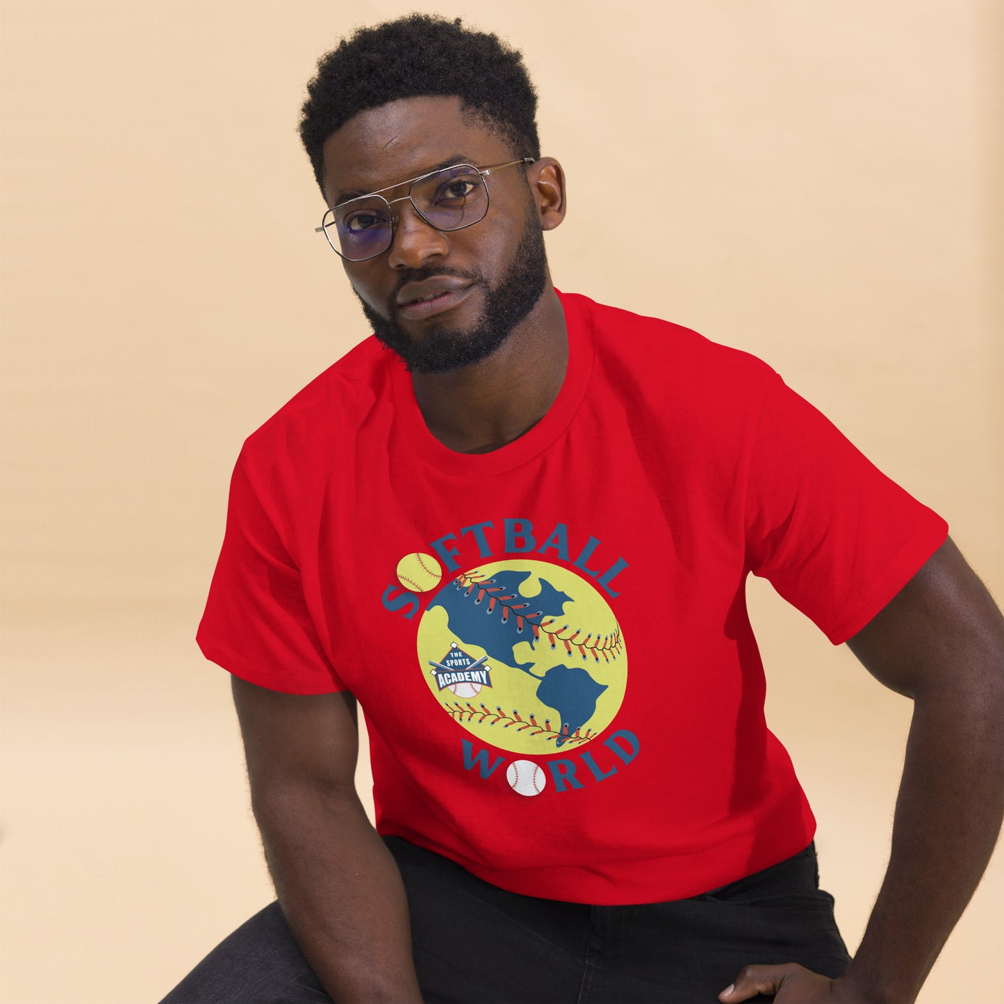 Softball World Men's classic tee