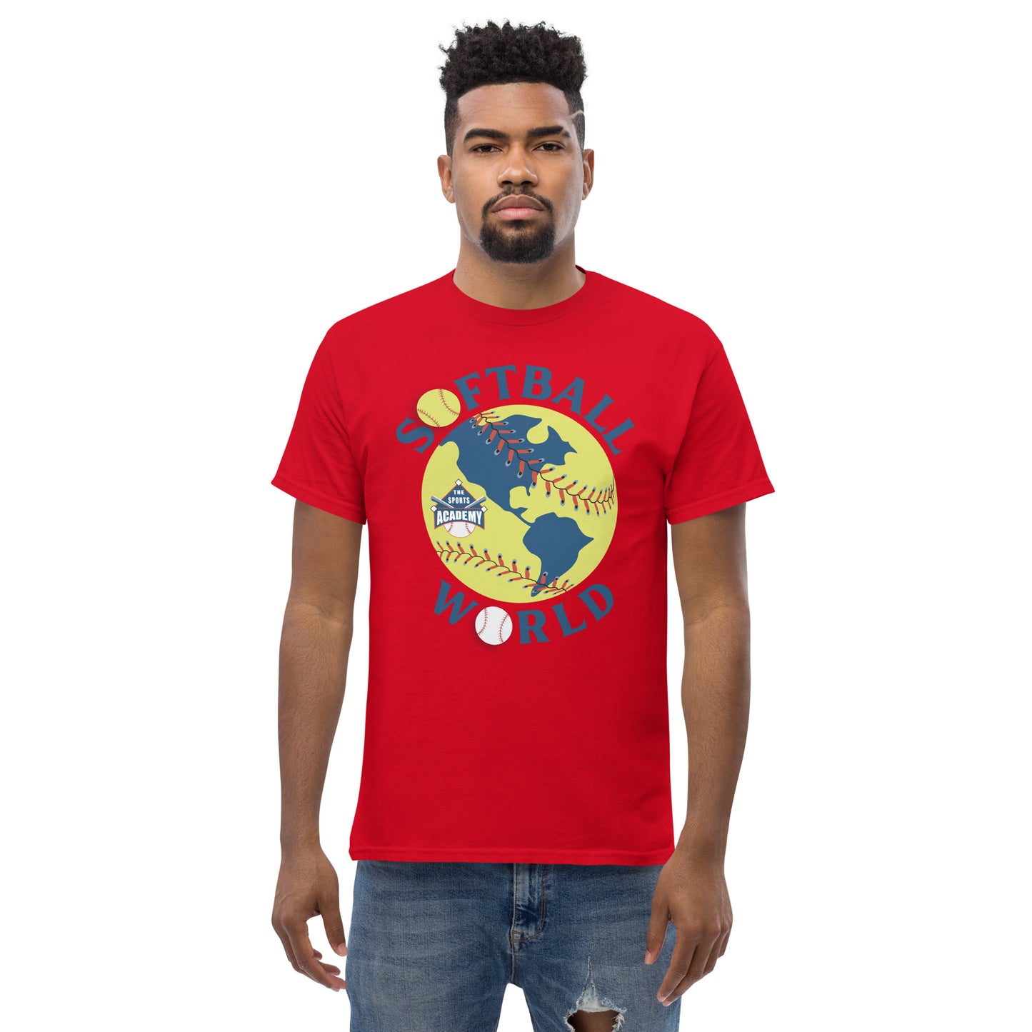 Softball World Men's classic tee